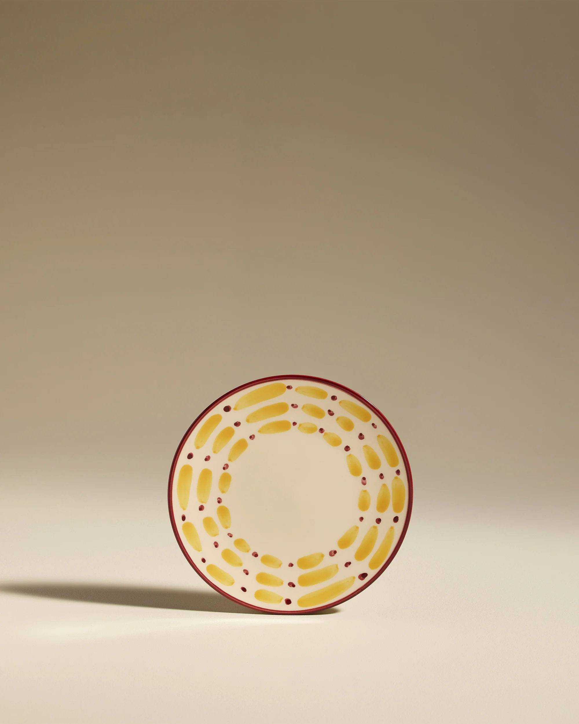 Assiette à dessert Aura - Carmin - Image 2