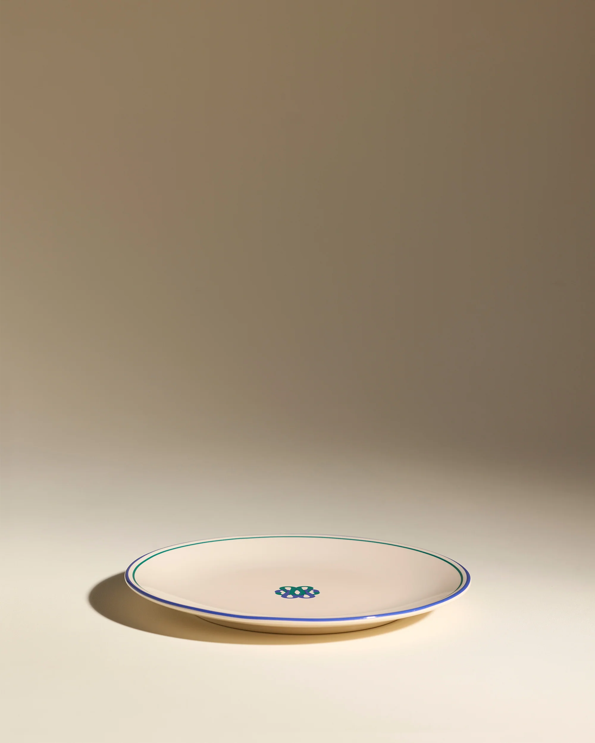 Assiette plate Reflet - Outremer - Image 2