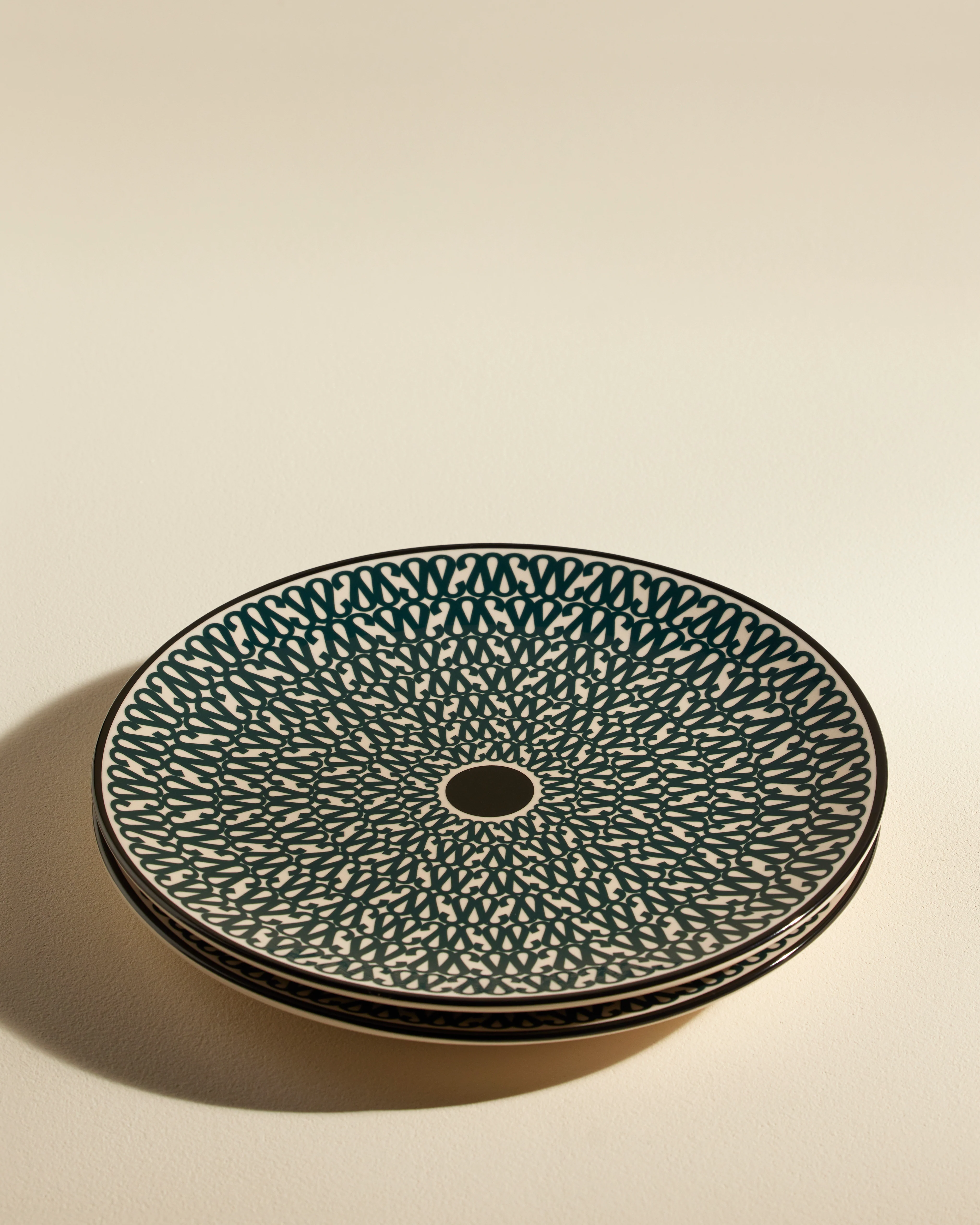 Assiette plate Sarah - Bleu Sarah - Image 4