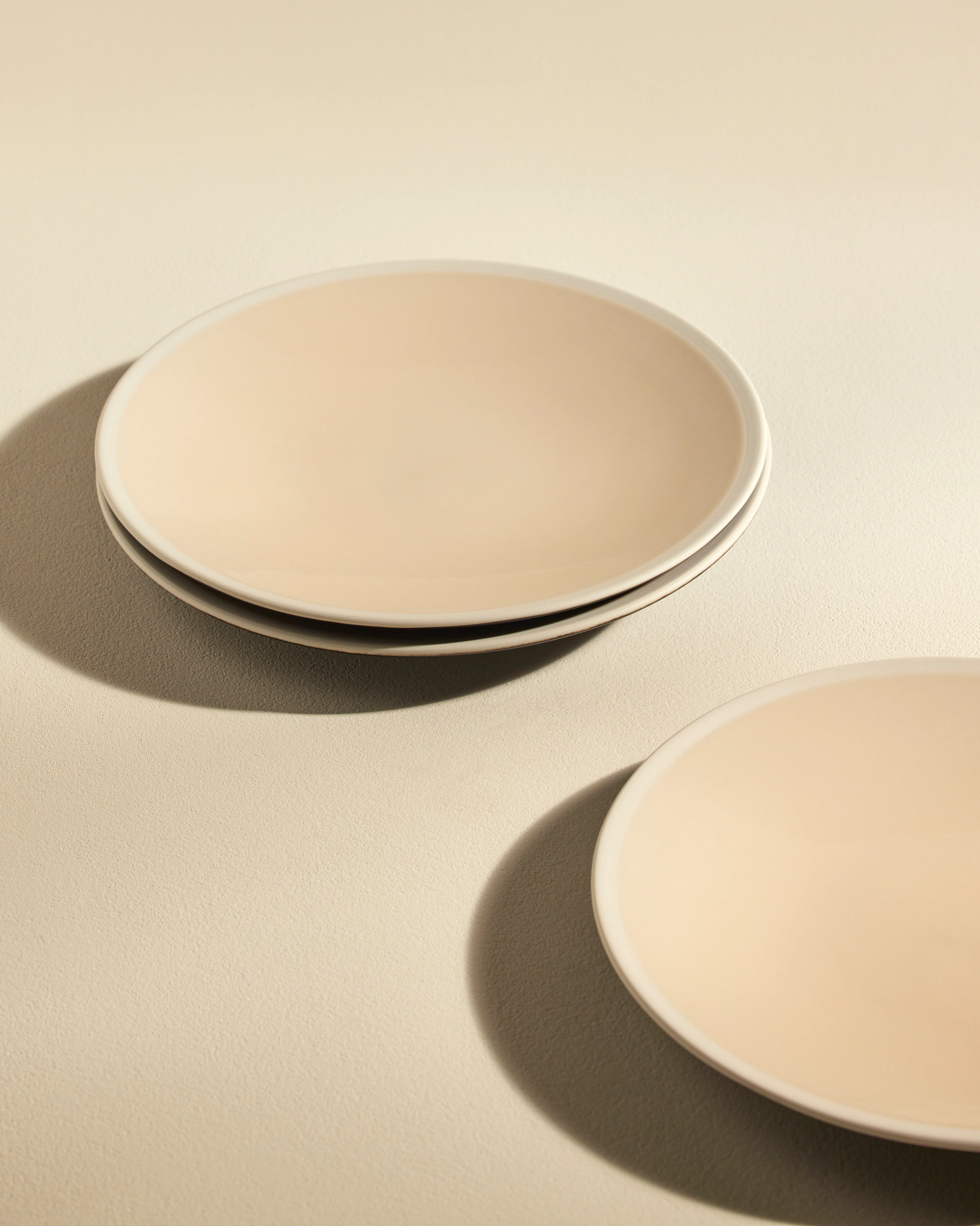 Assiette plate Sicilia - Ecru - Image 4