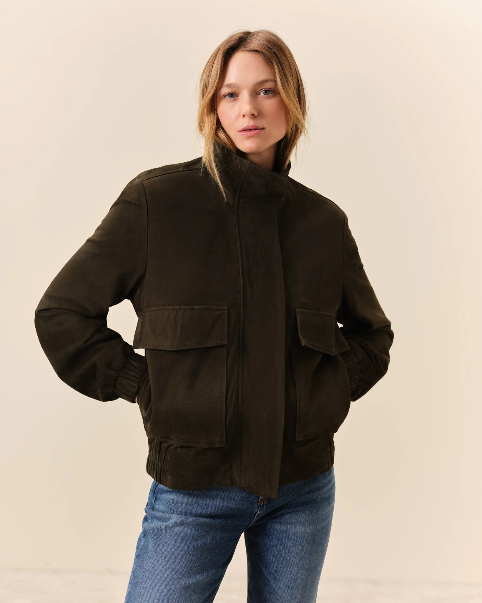 Blouson Alma - Kaki - Image 4