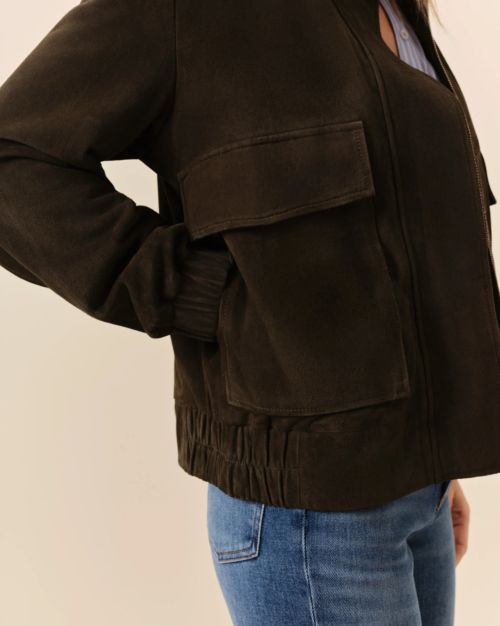 Blouson Alma - Kaki - Image 7