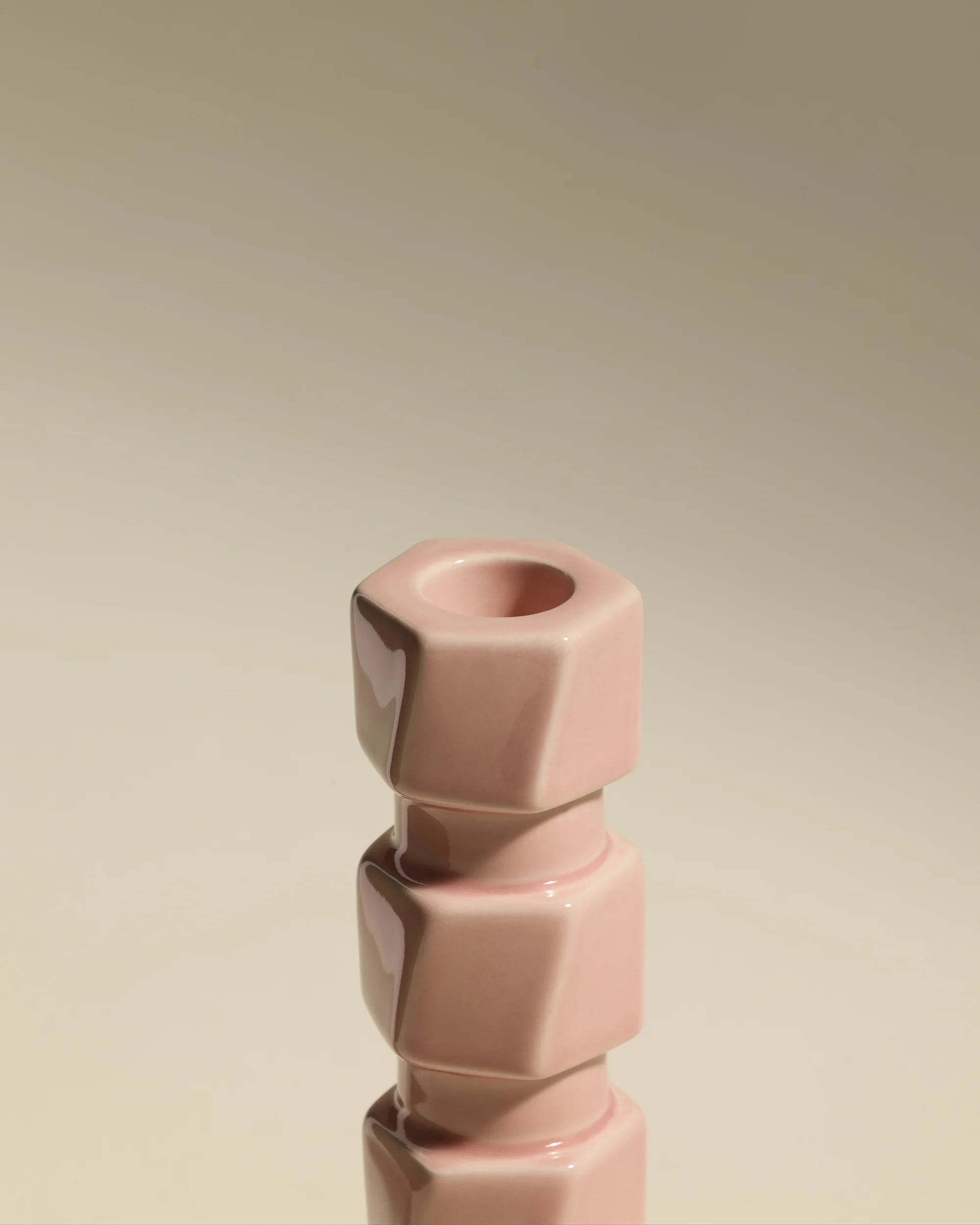 Bougeoir Colonna - Rose - Image 4