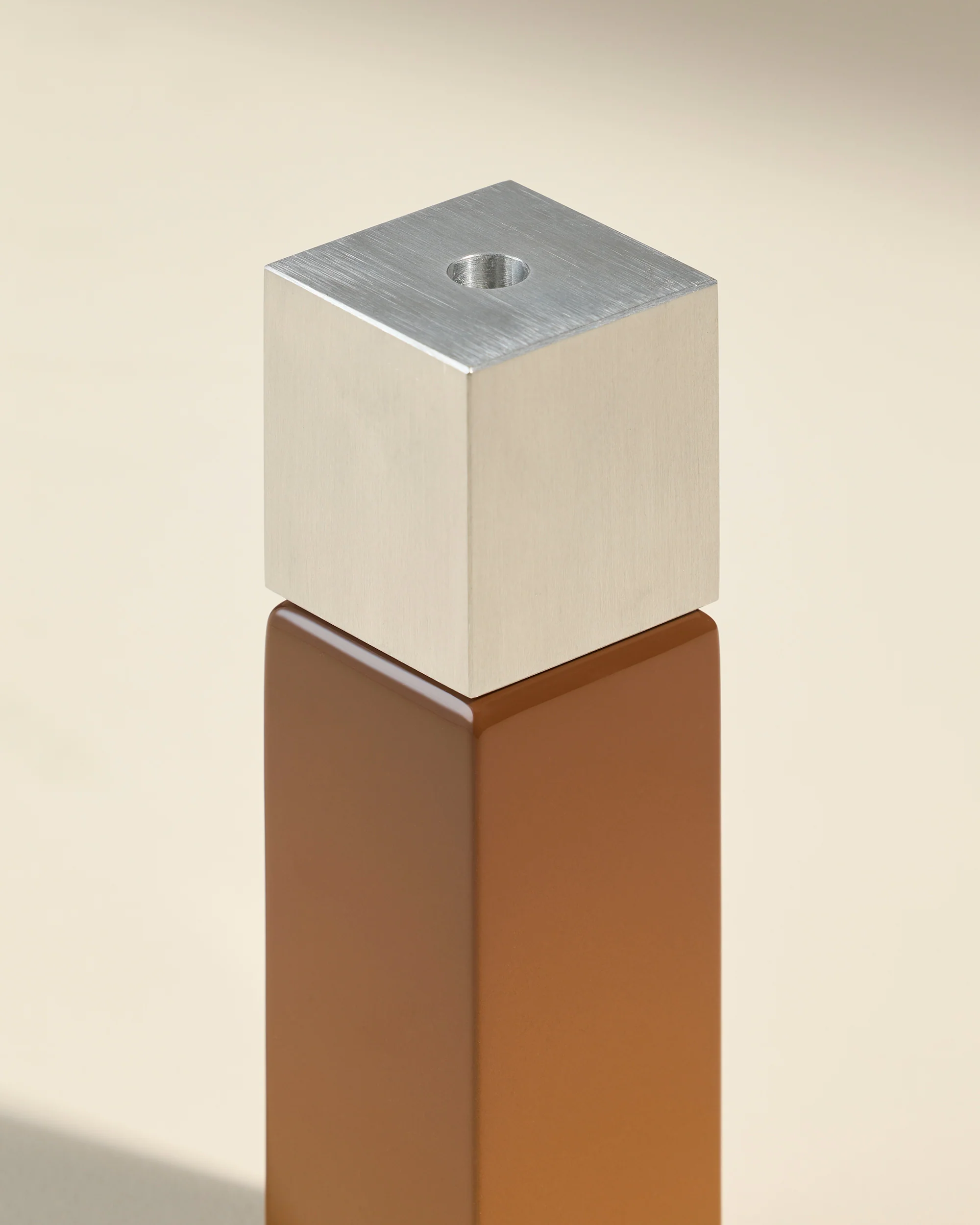 Bougeoir Oscar - Havane - Image 3
