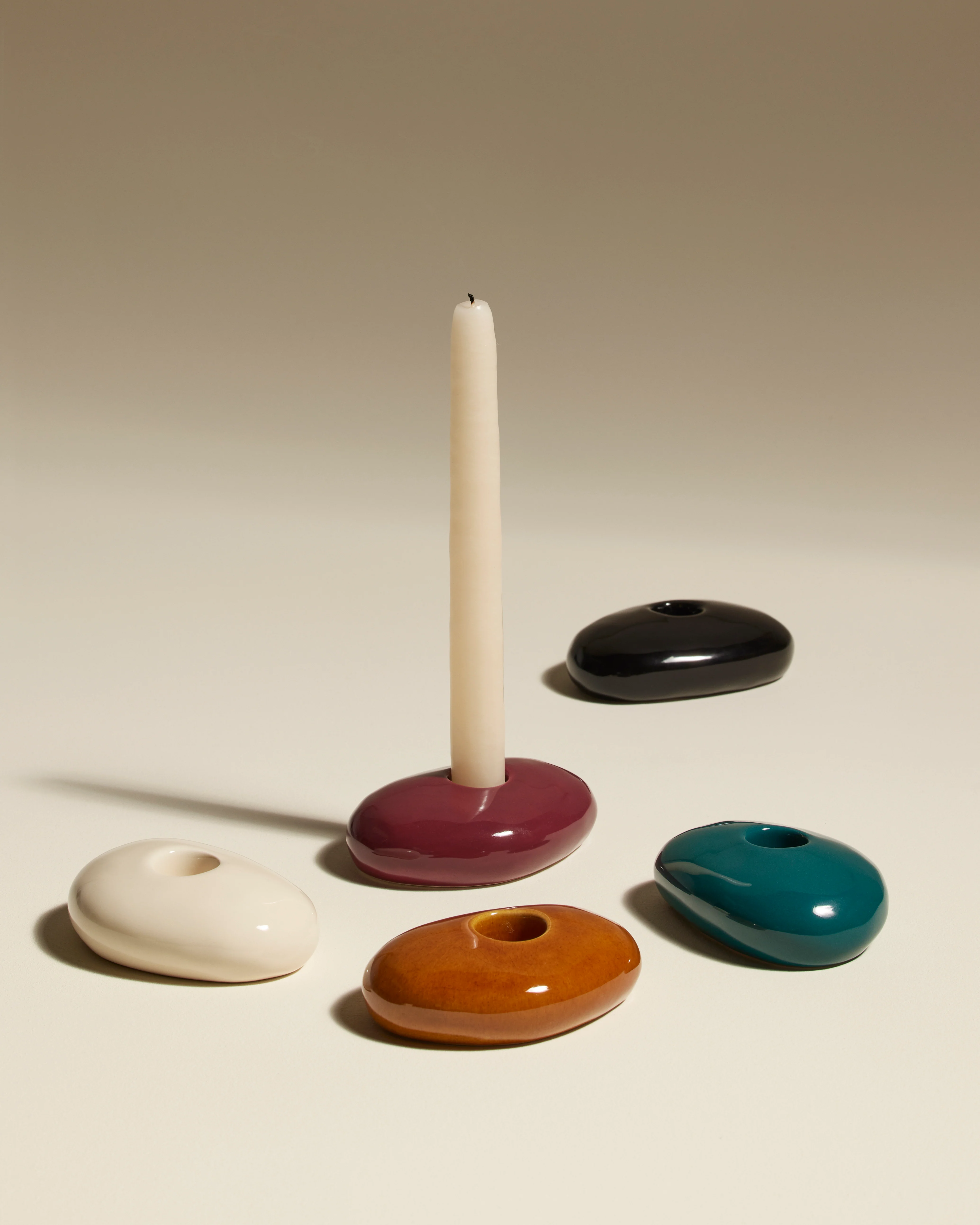 Bougeoir Stone - Ecru - Image 4