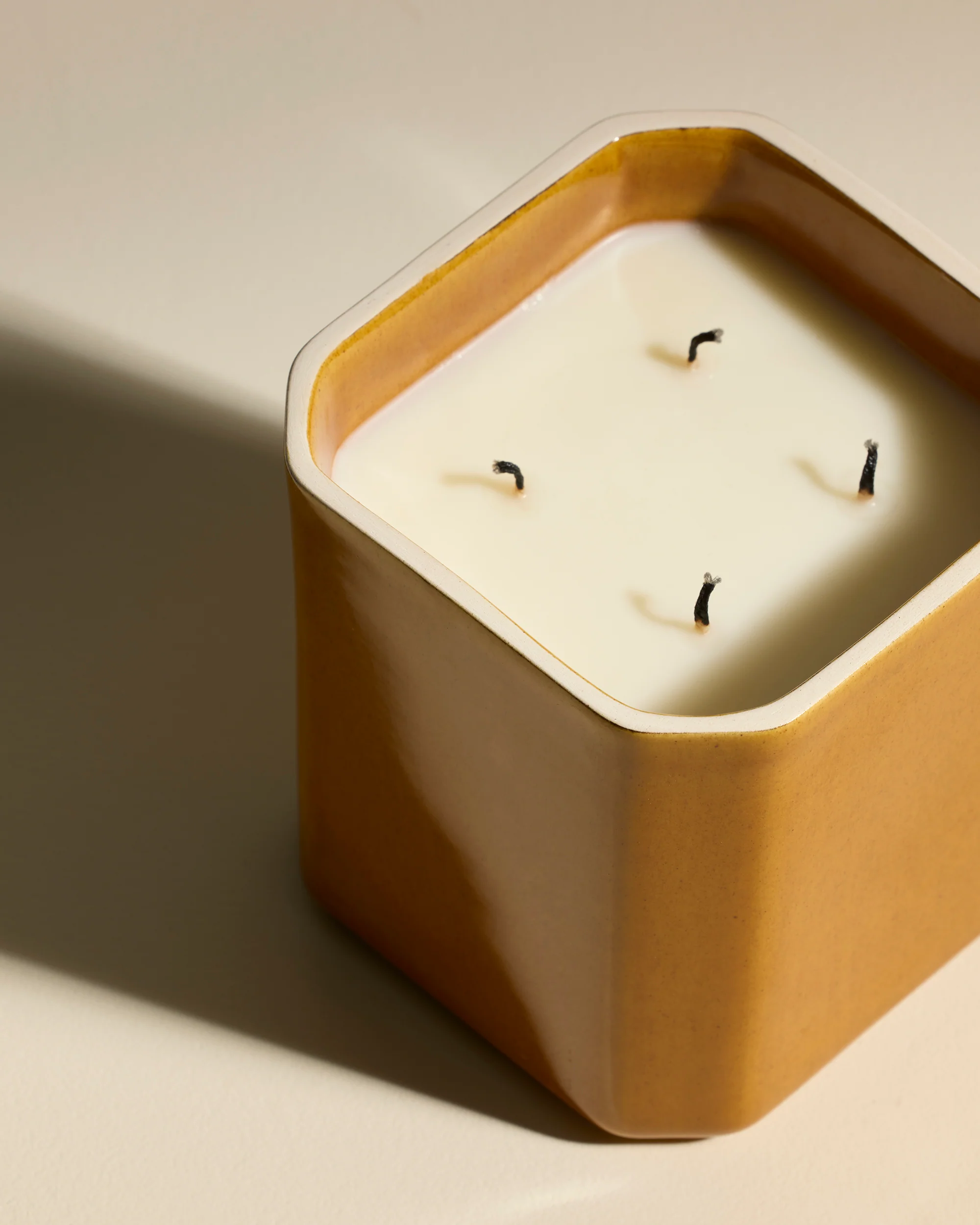 Bougie Facettes - Bois de Santal - Image 3