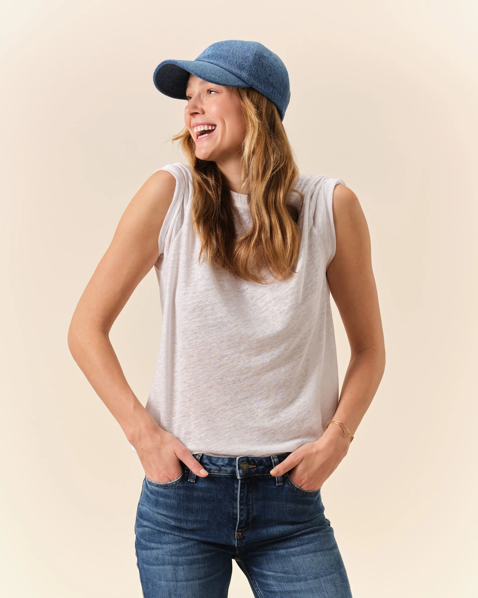 Casquette en denim - Image 3
