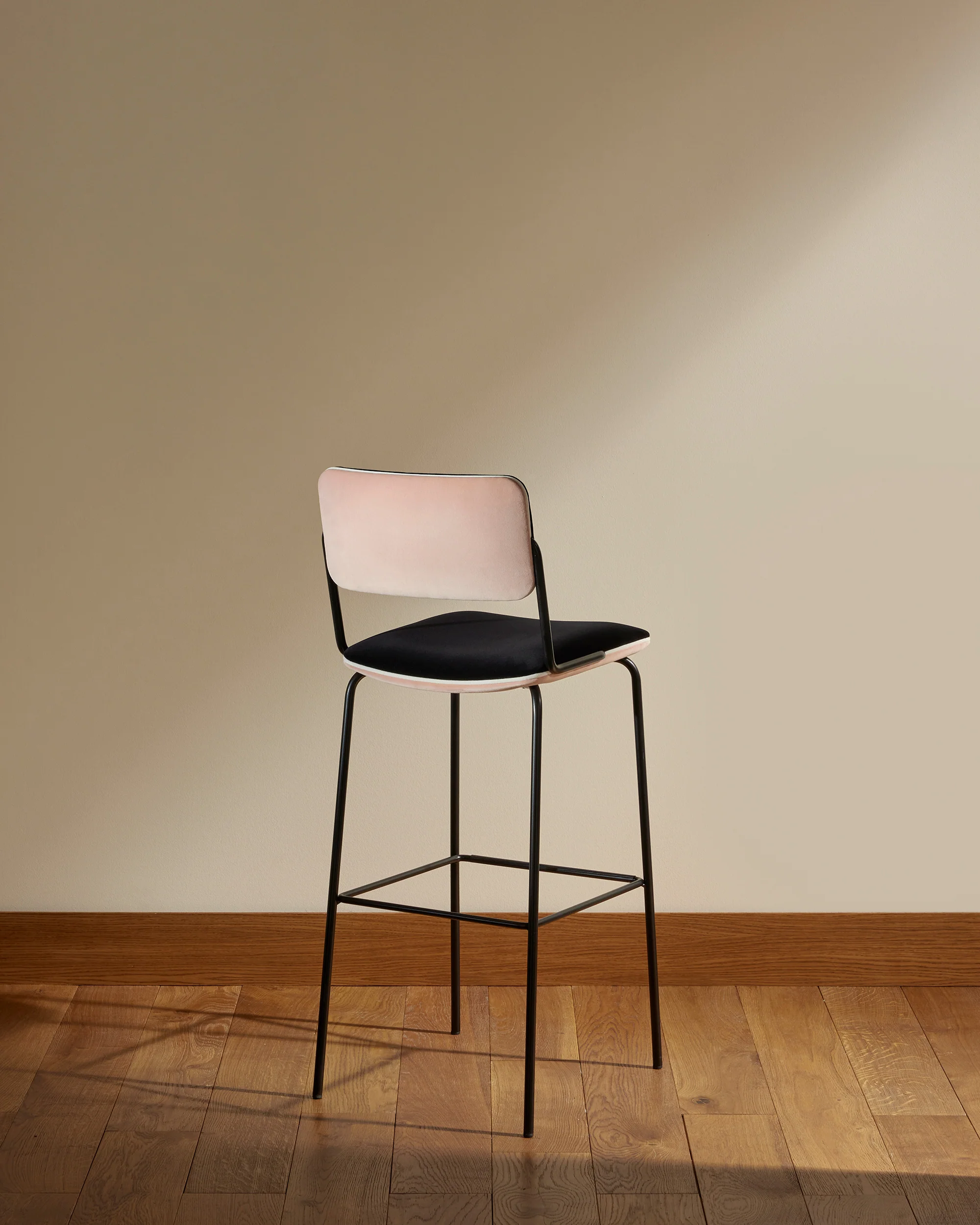 Chaise de bar Double Jeu - Rose - Image 5