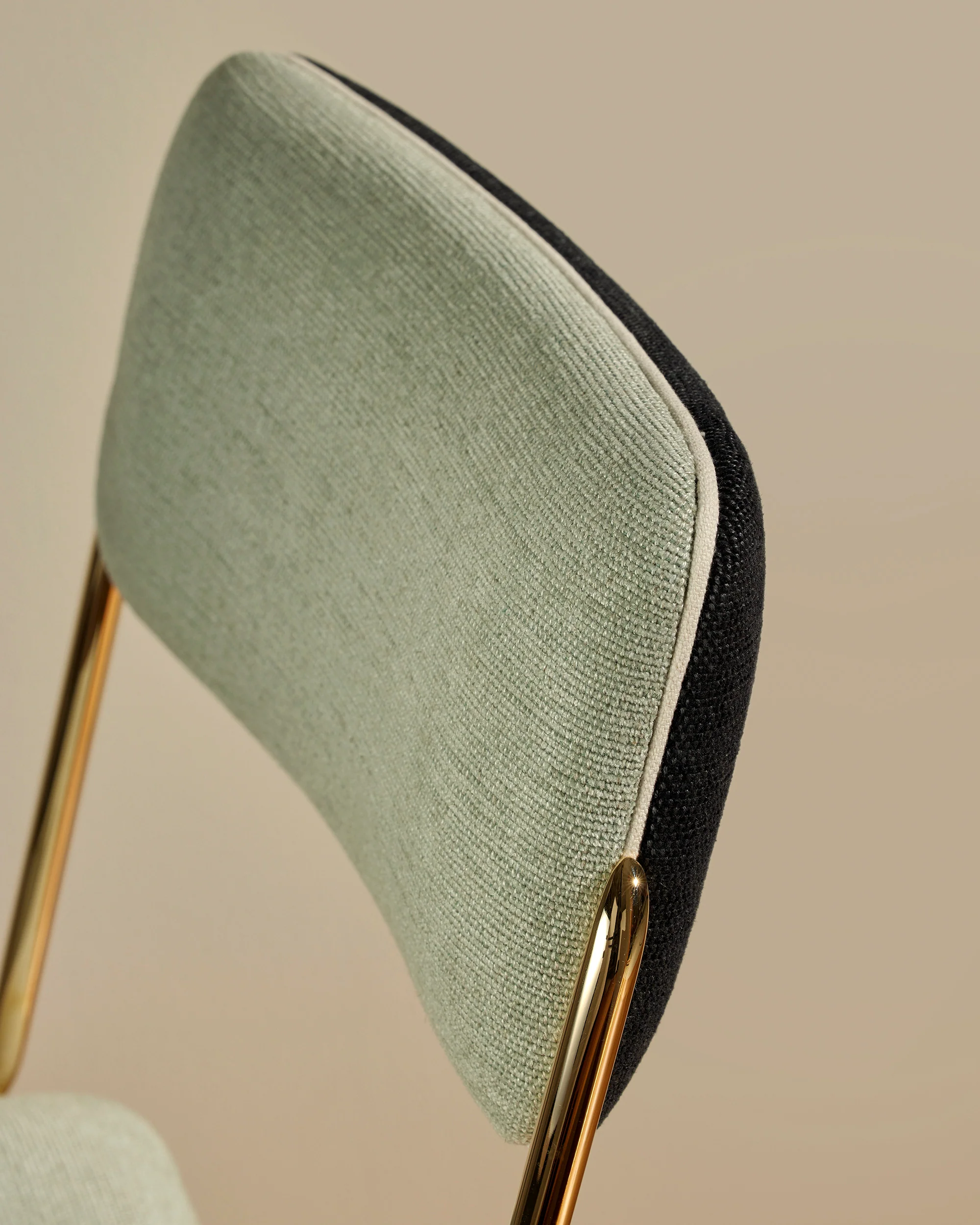 Chaise Double Jeu - Doré / Amande - Image 3