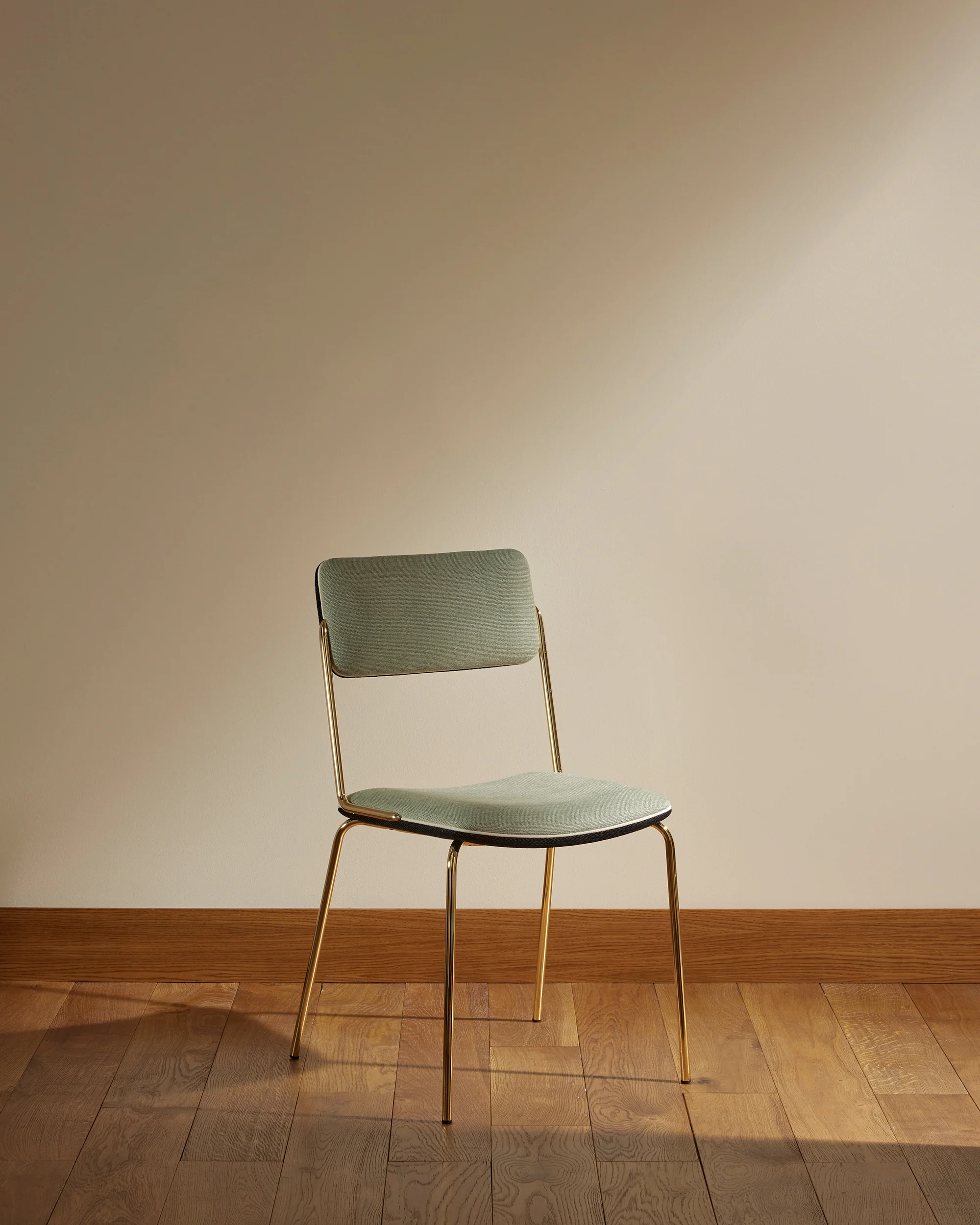 Chaise Double Jeu - Doré / Amande - Image 4