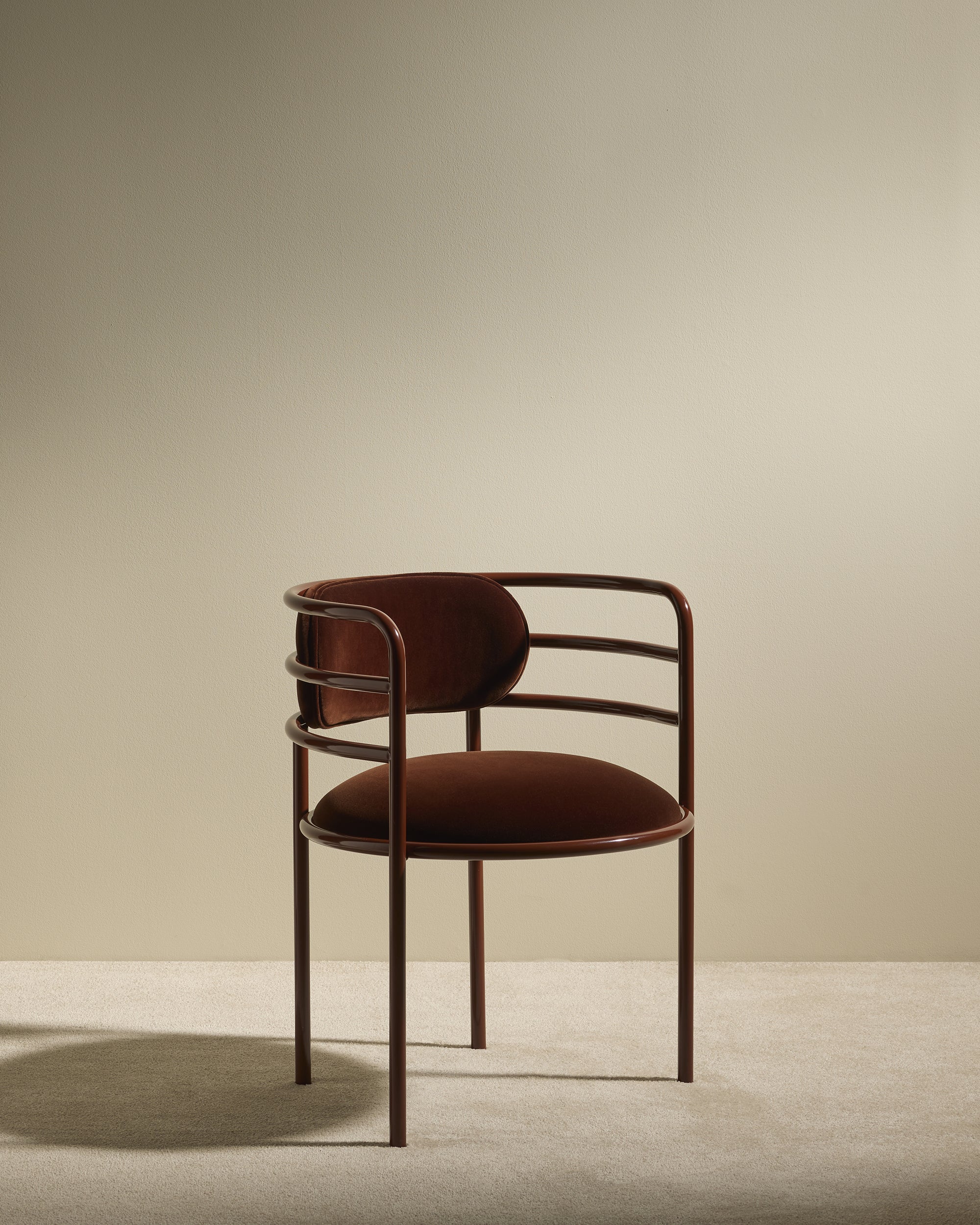 Chaise Moon - Chocolat - Image 3