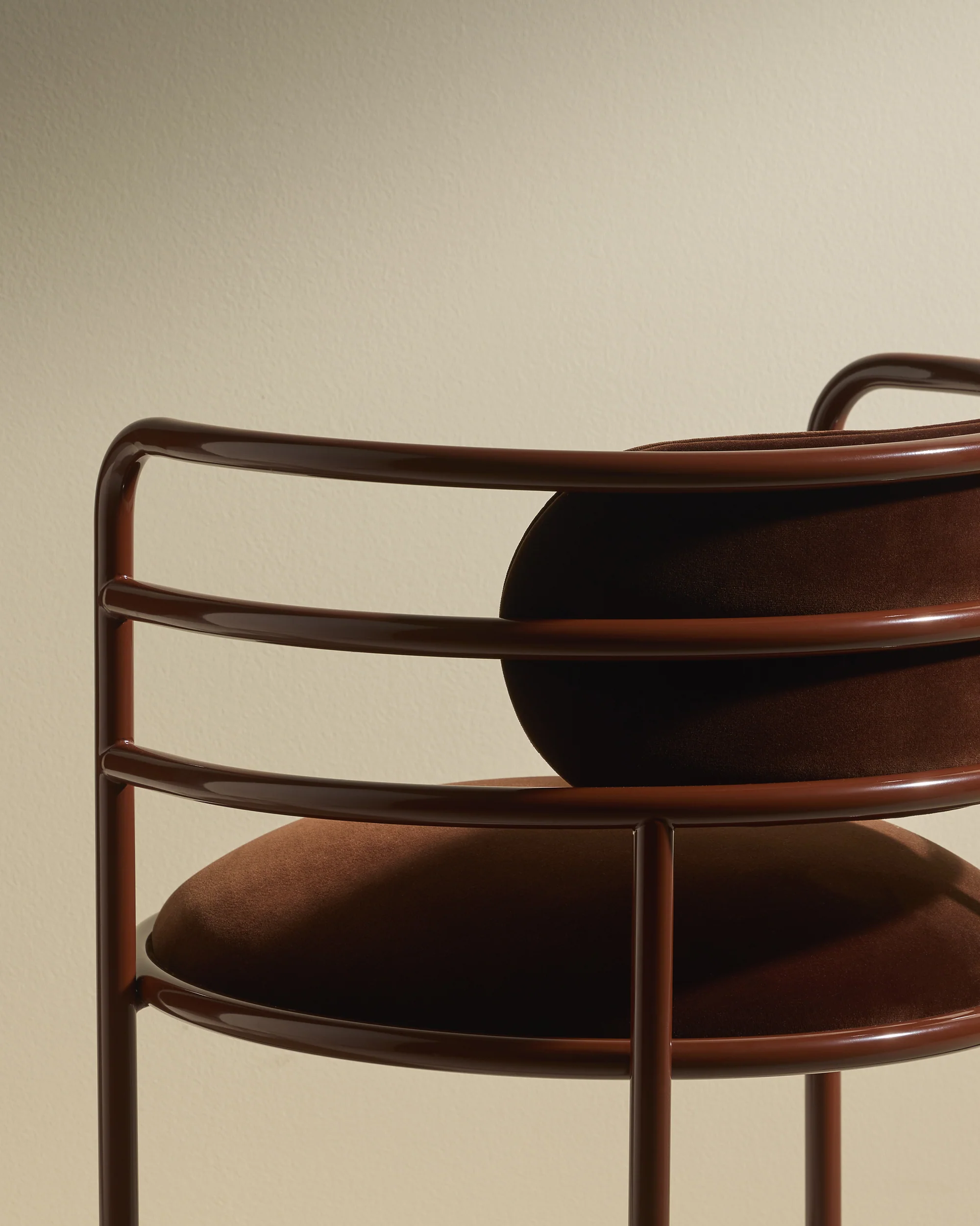 Chaise Moon - Chocolat - Image 4
