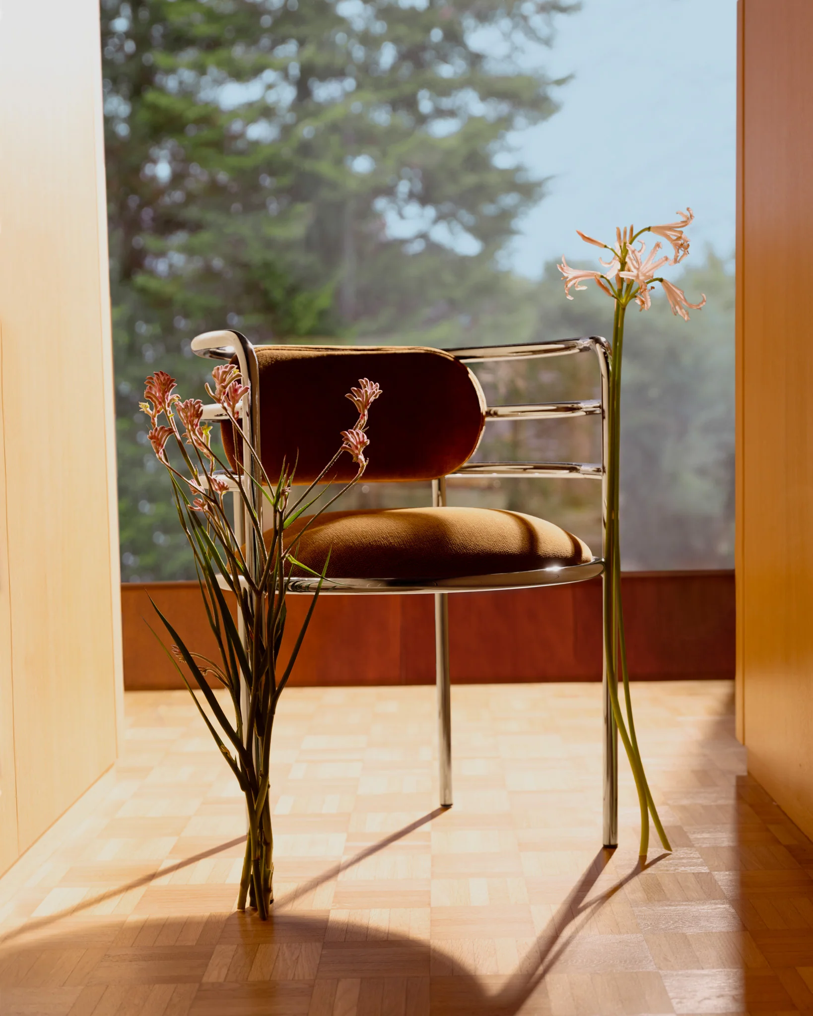 Chaise Moon - Chrome - Image 3