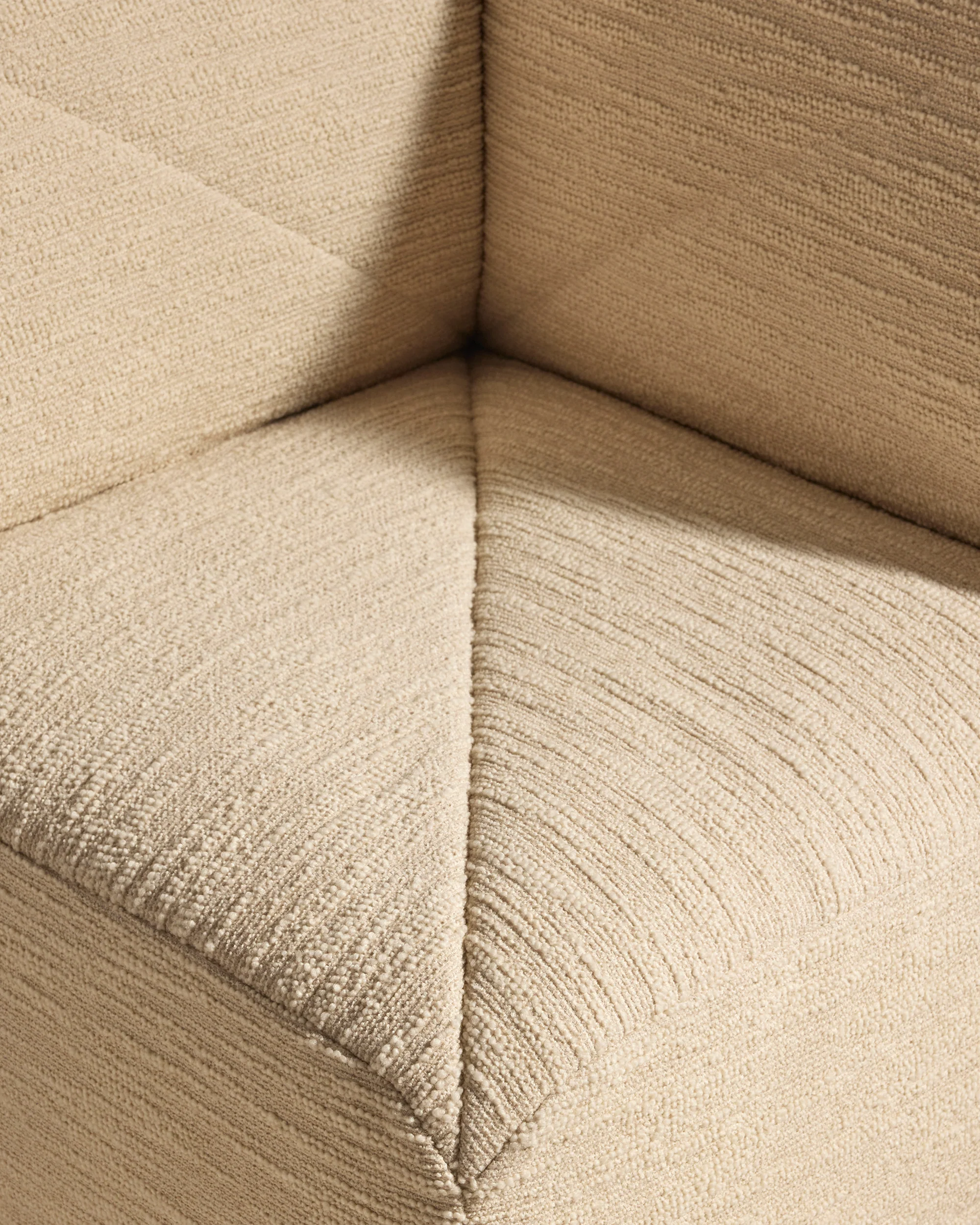 Chauffeuse d'Angle Chill - Ecru - Image 6