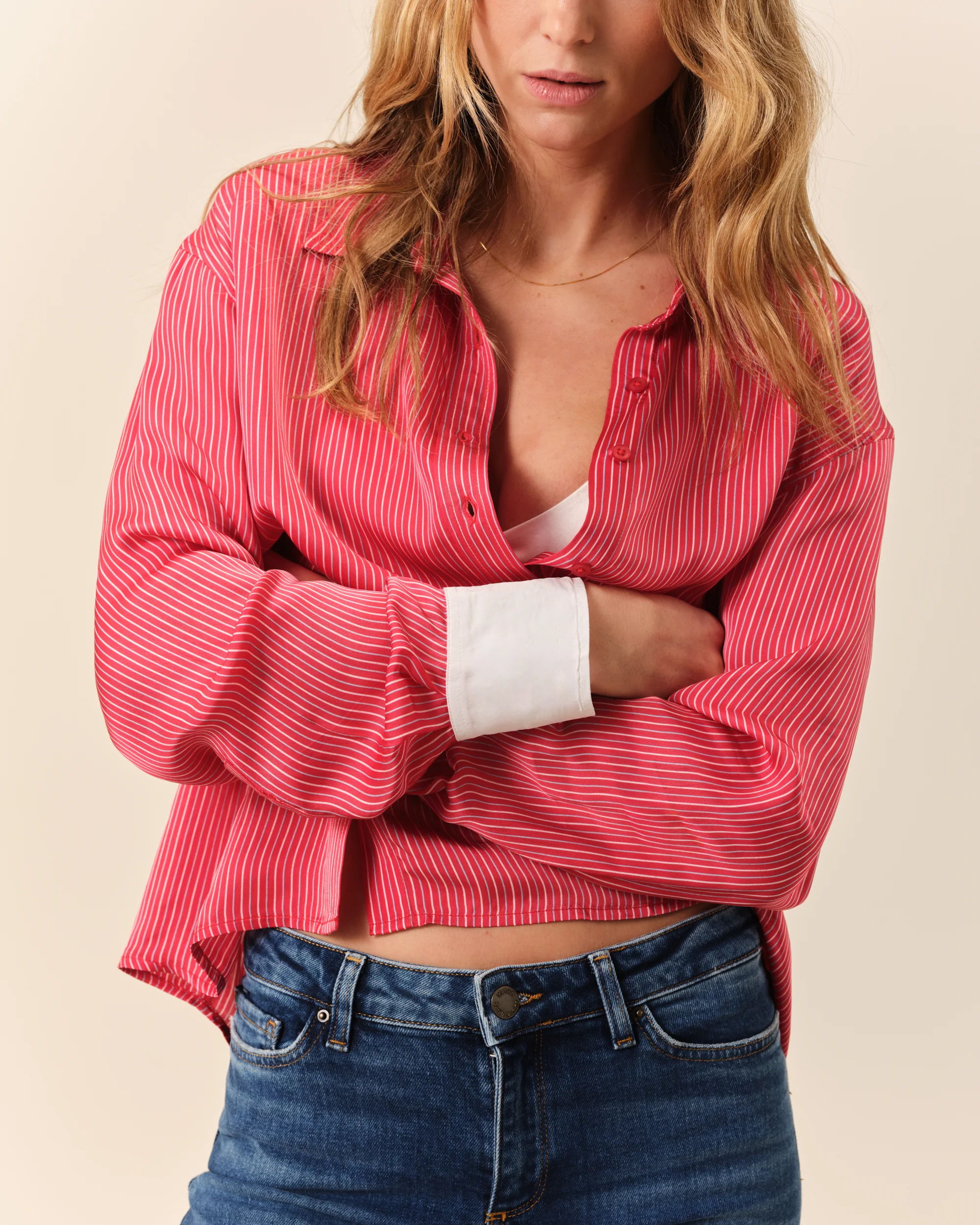 Chemise Romy - Rouge - Image 5