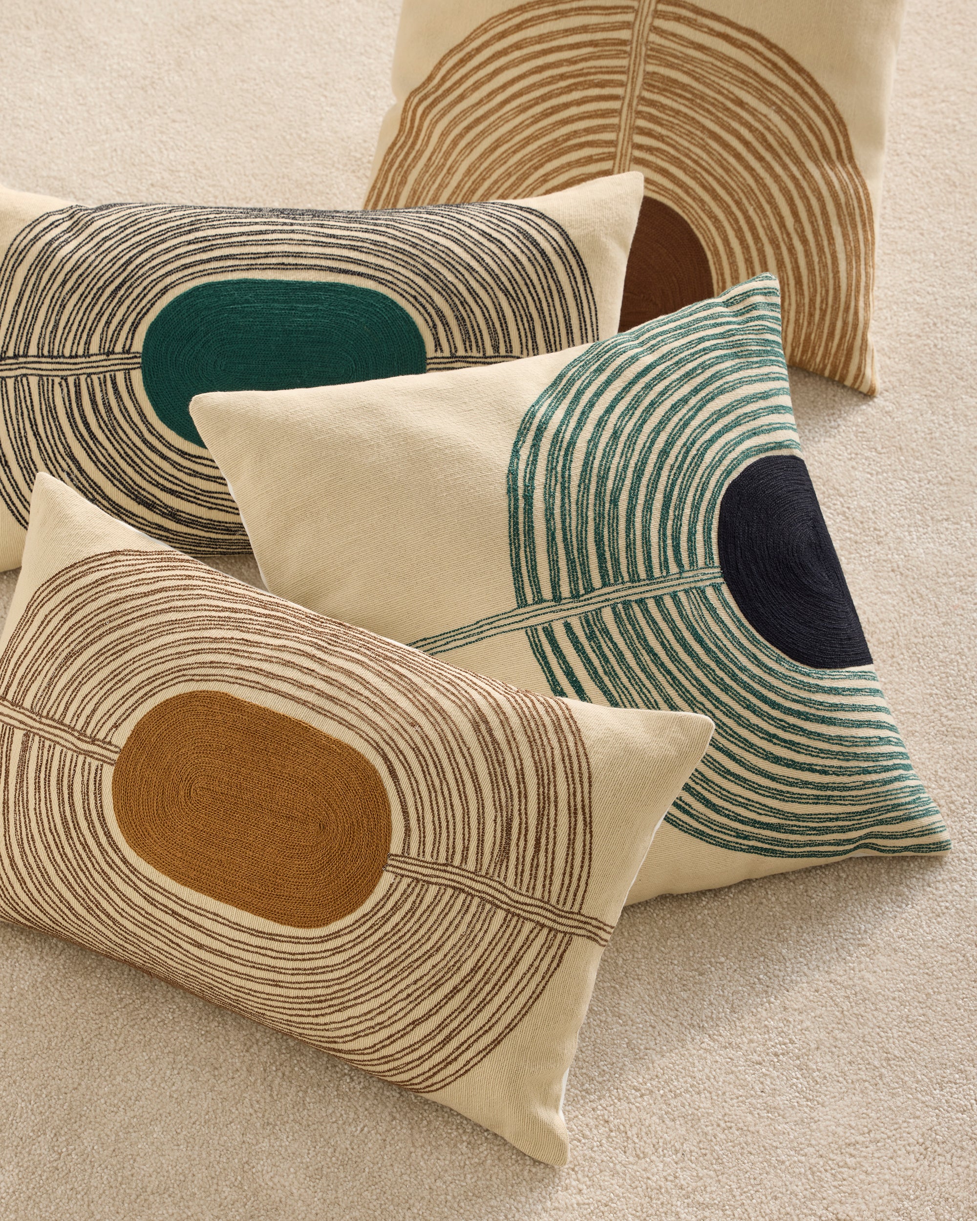 Coussin Mirage -Bleu Sarah - Image 3