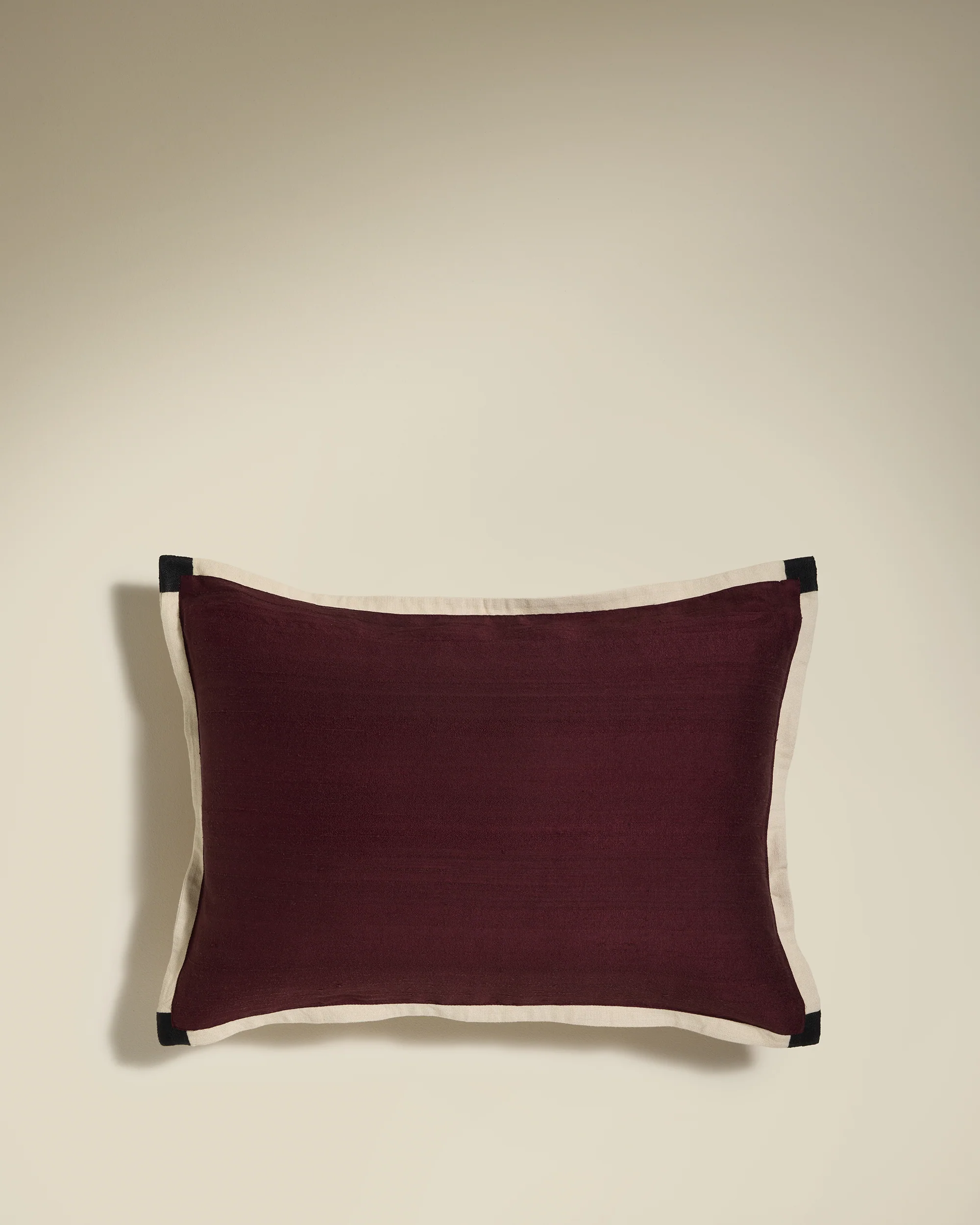Coussin Séquence 2 en 1 - Ocre/Carmin - Image 3