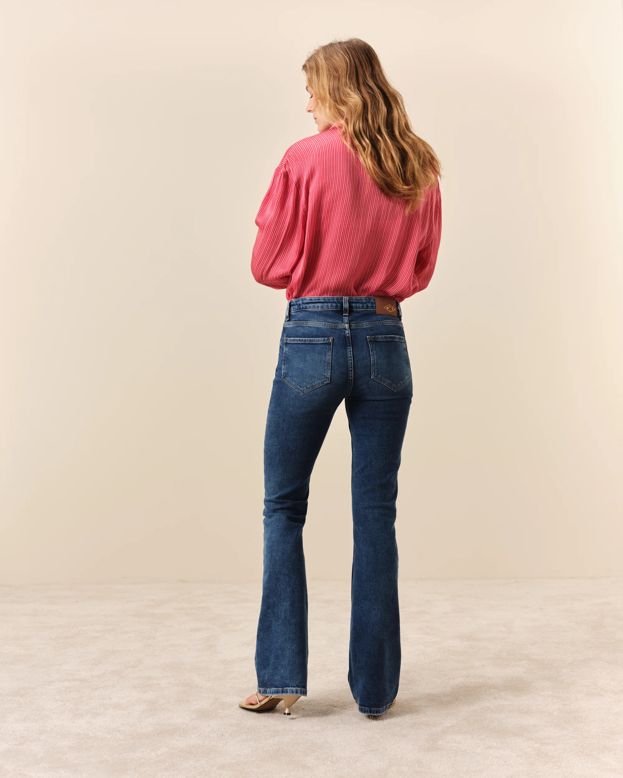 Jean flare John - Dark Blue - Image 3