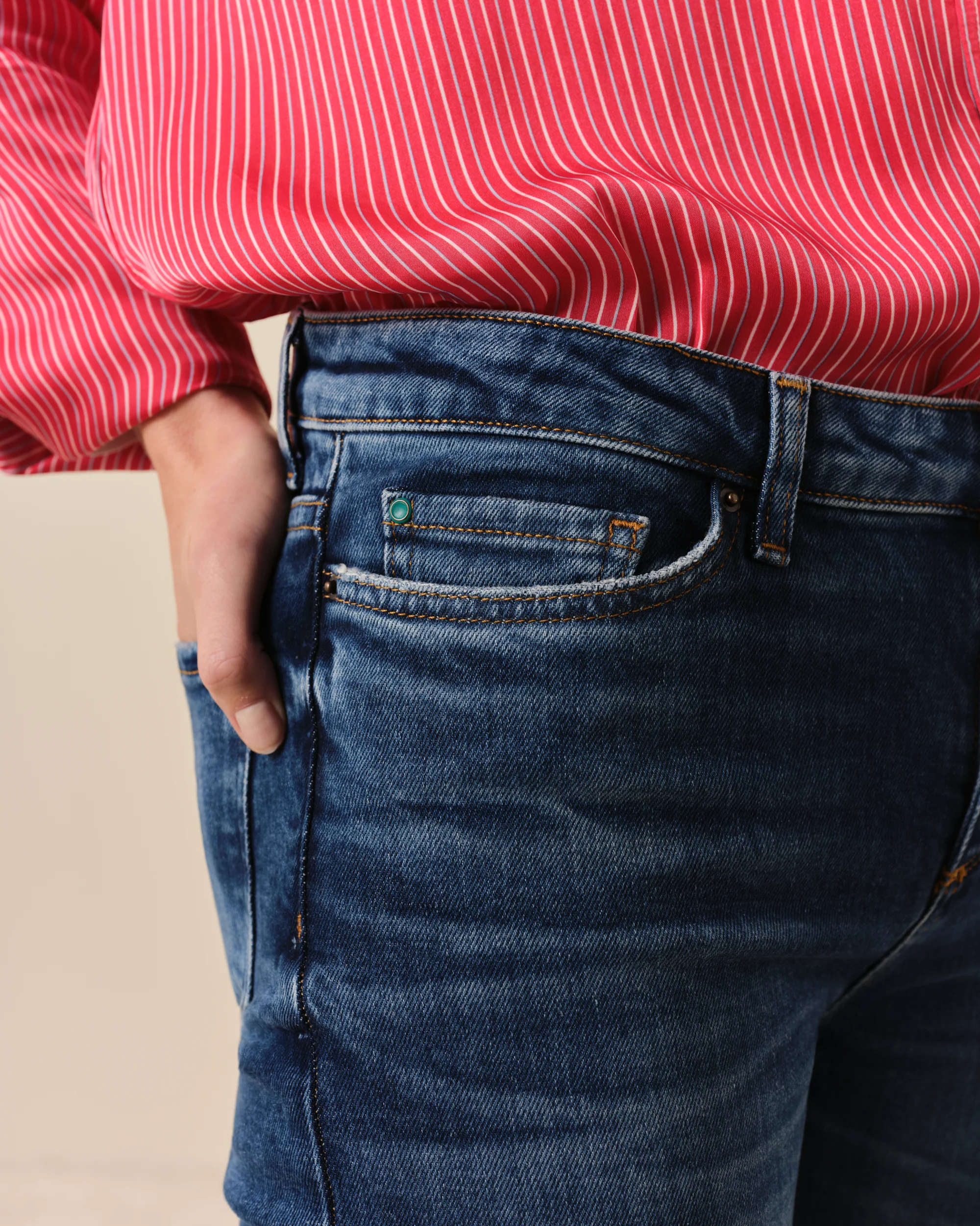 Jean flare John - Dark Blue - Image 4