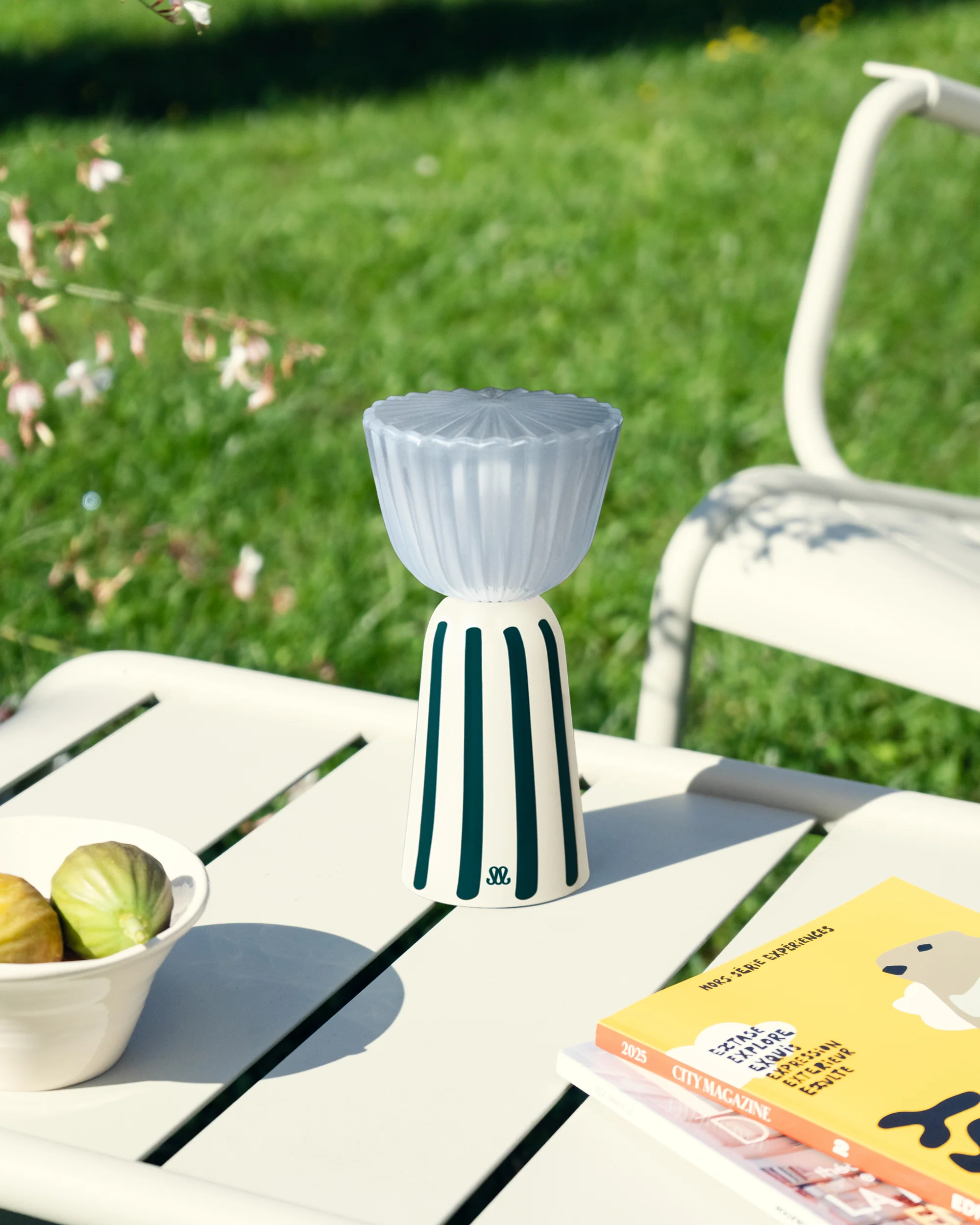 Lampe Swiing - Blanc / Bleu sarah - Image 2