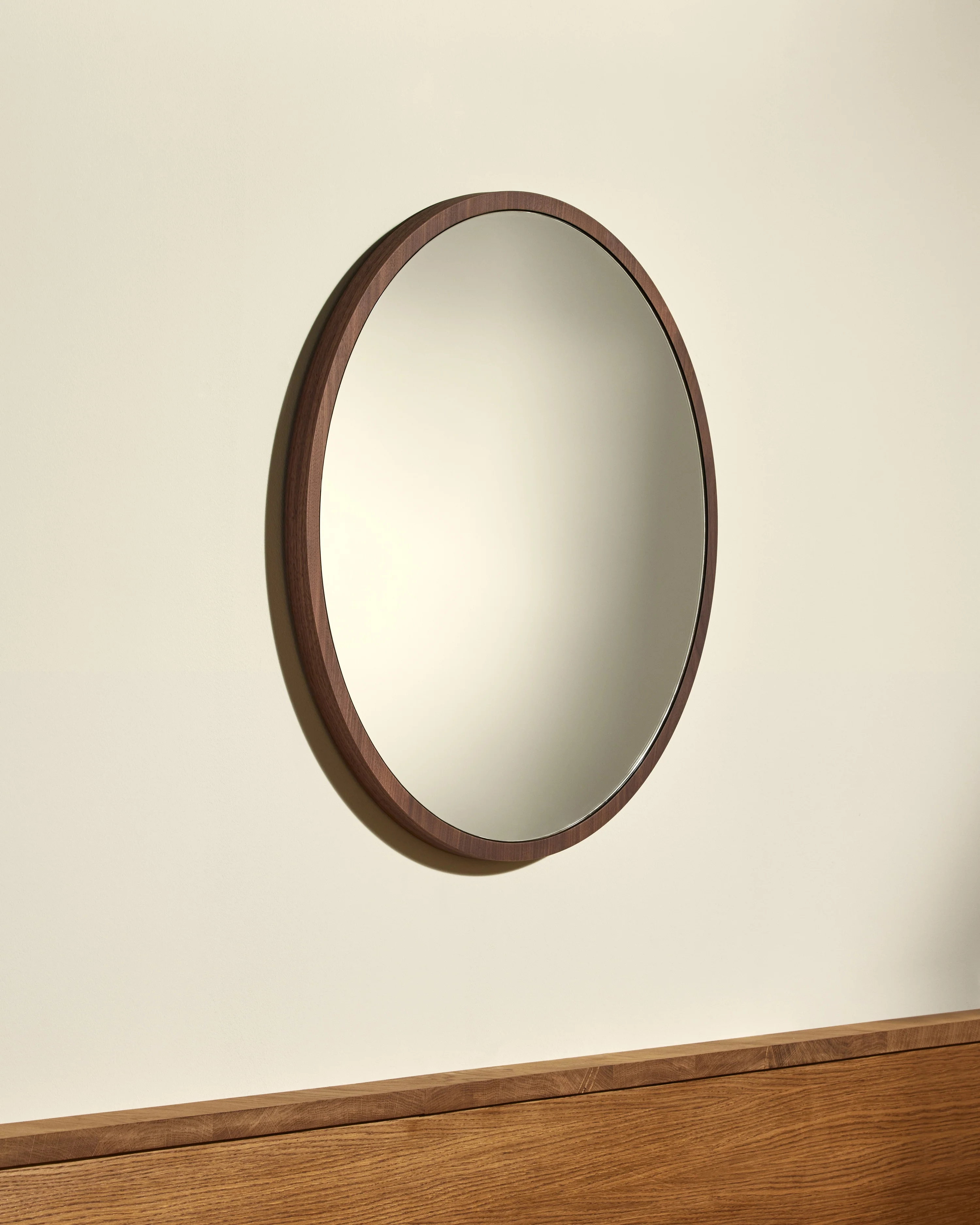 Miroir Bulle - Noyer - Image 2