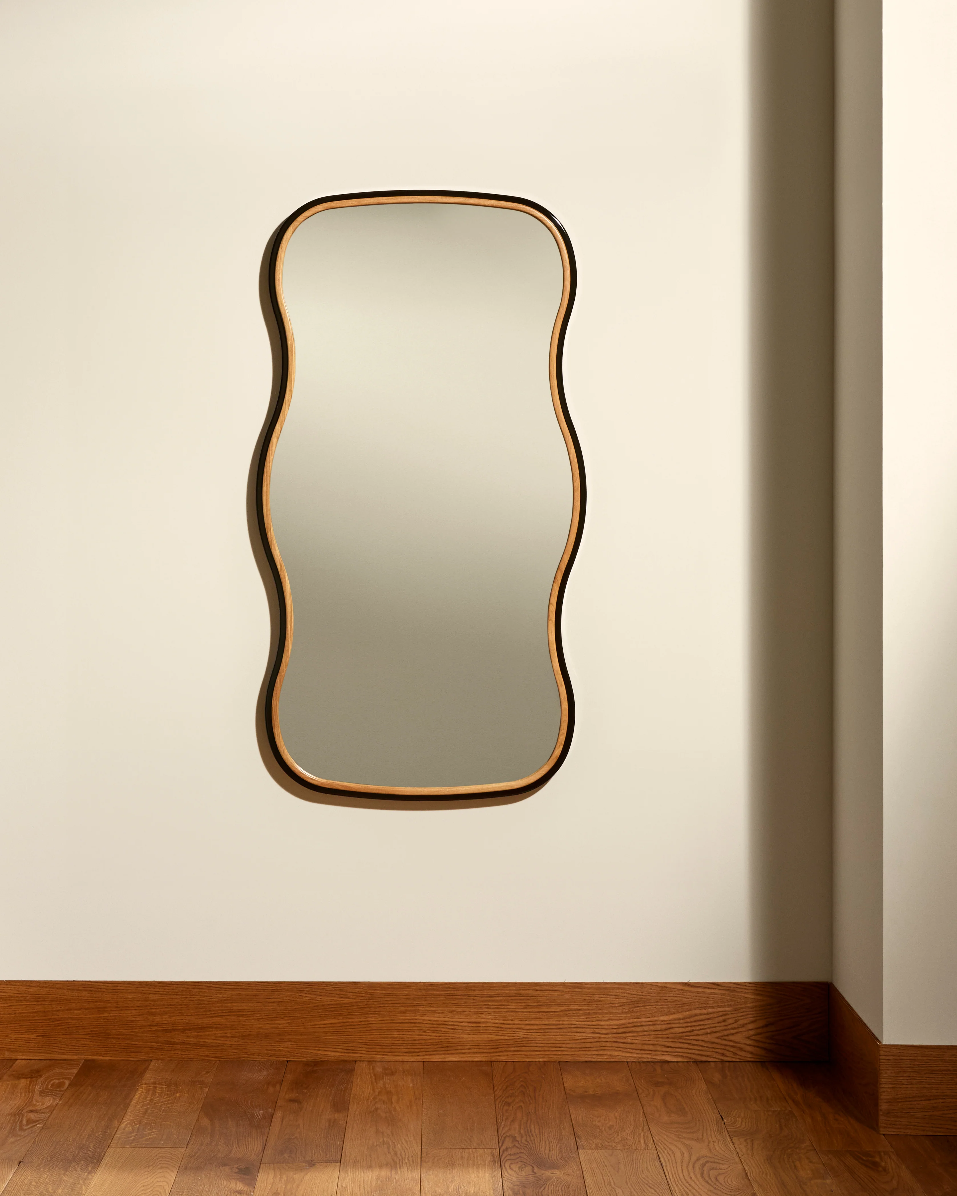 Miroir Noto 3 Vagues - Noir