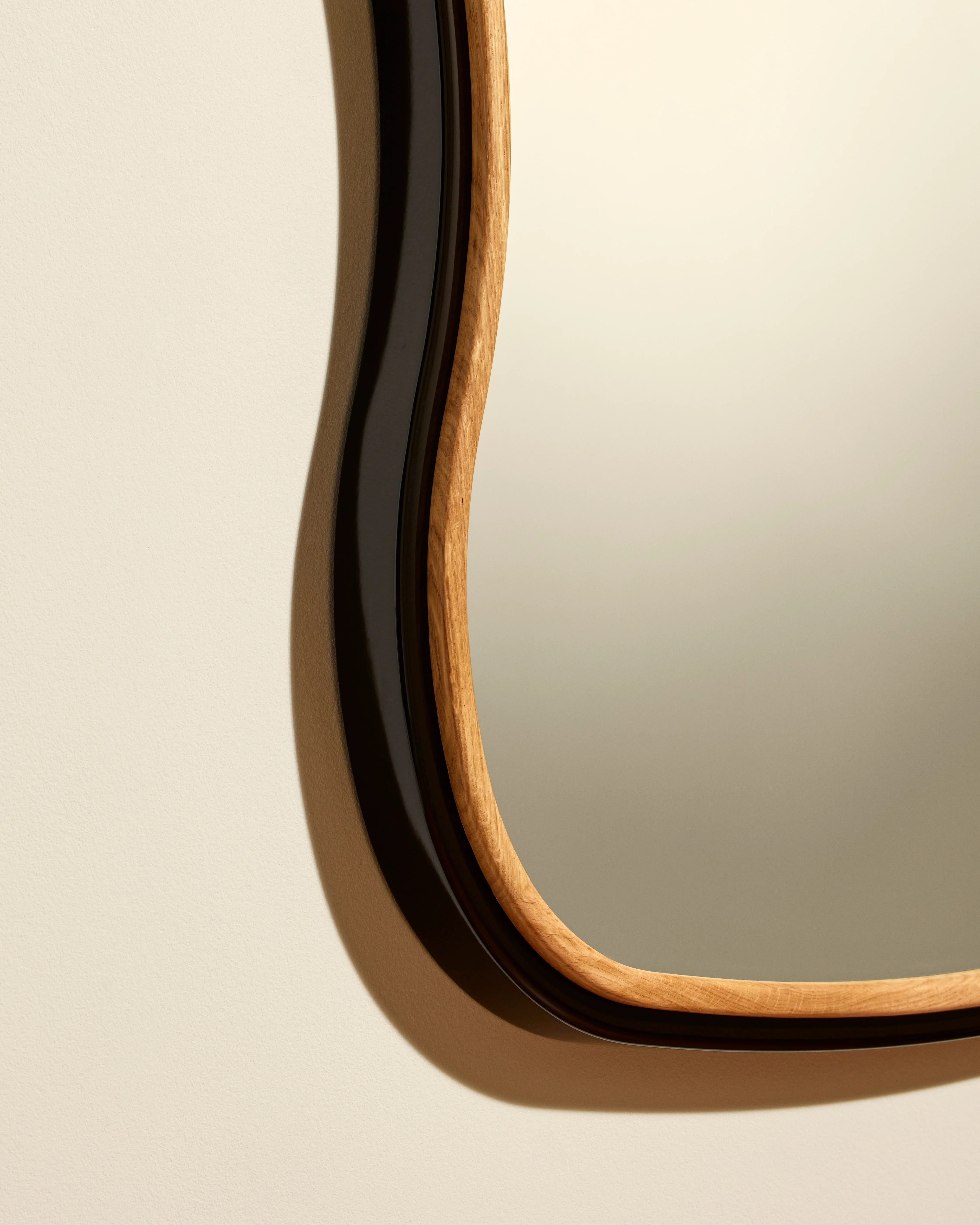 Miroir Noto 3 Vagues - Noir - Image 3