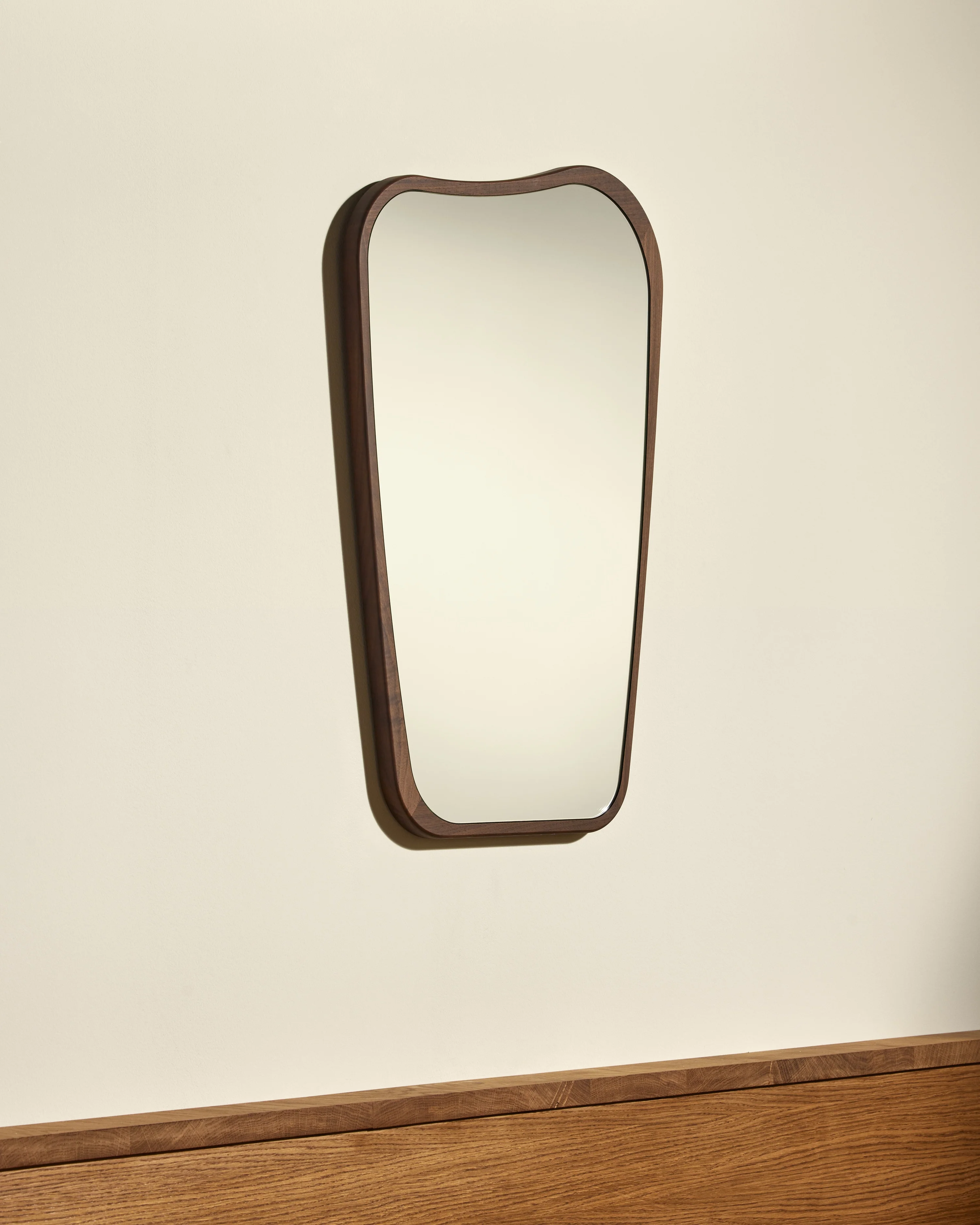 Miroir Organique - Noyer - Image 3