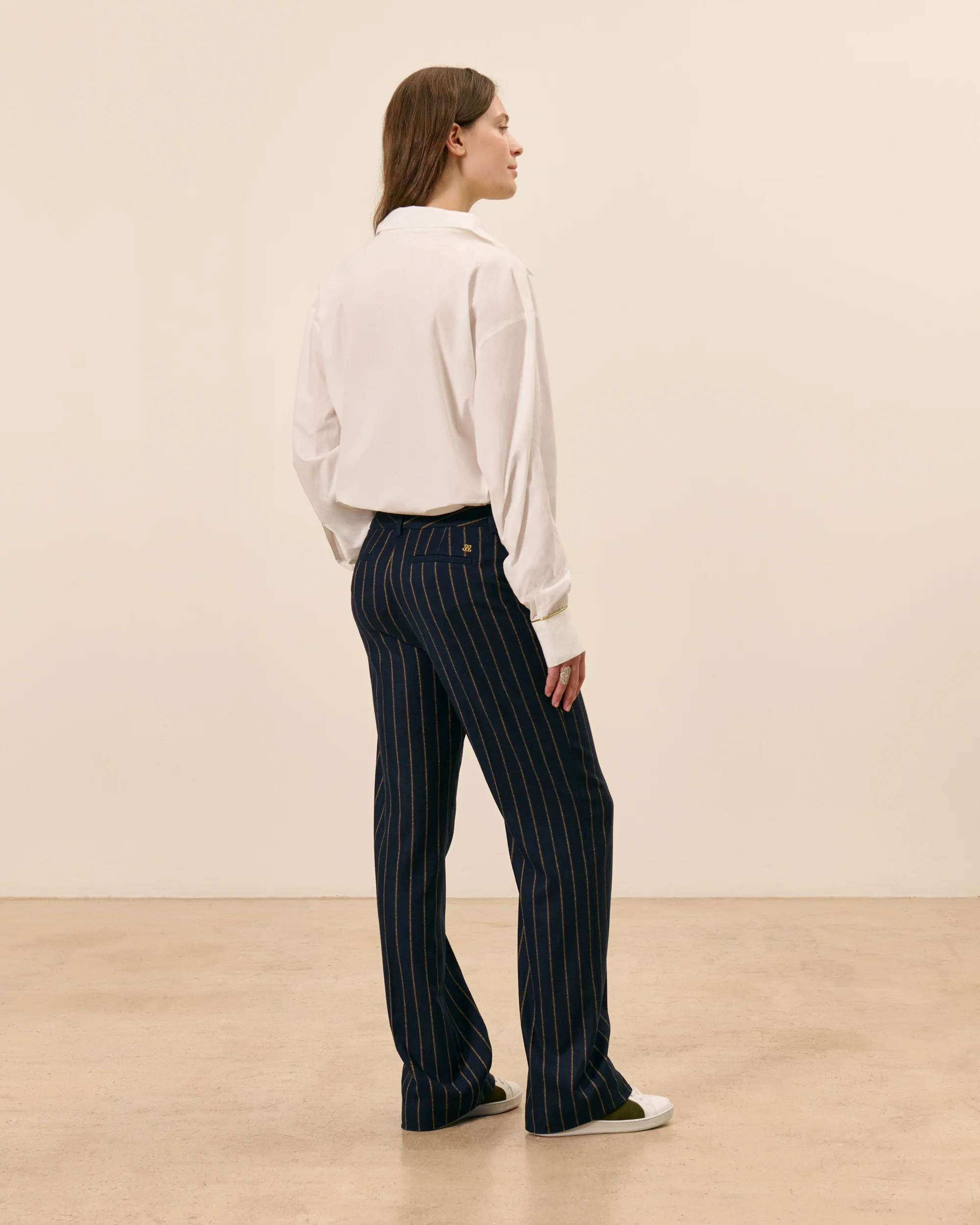 Pantalon Sevigné - Ocre - Image 3