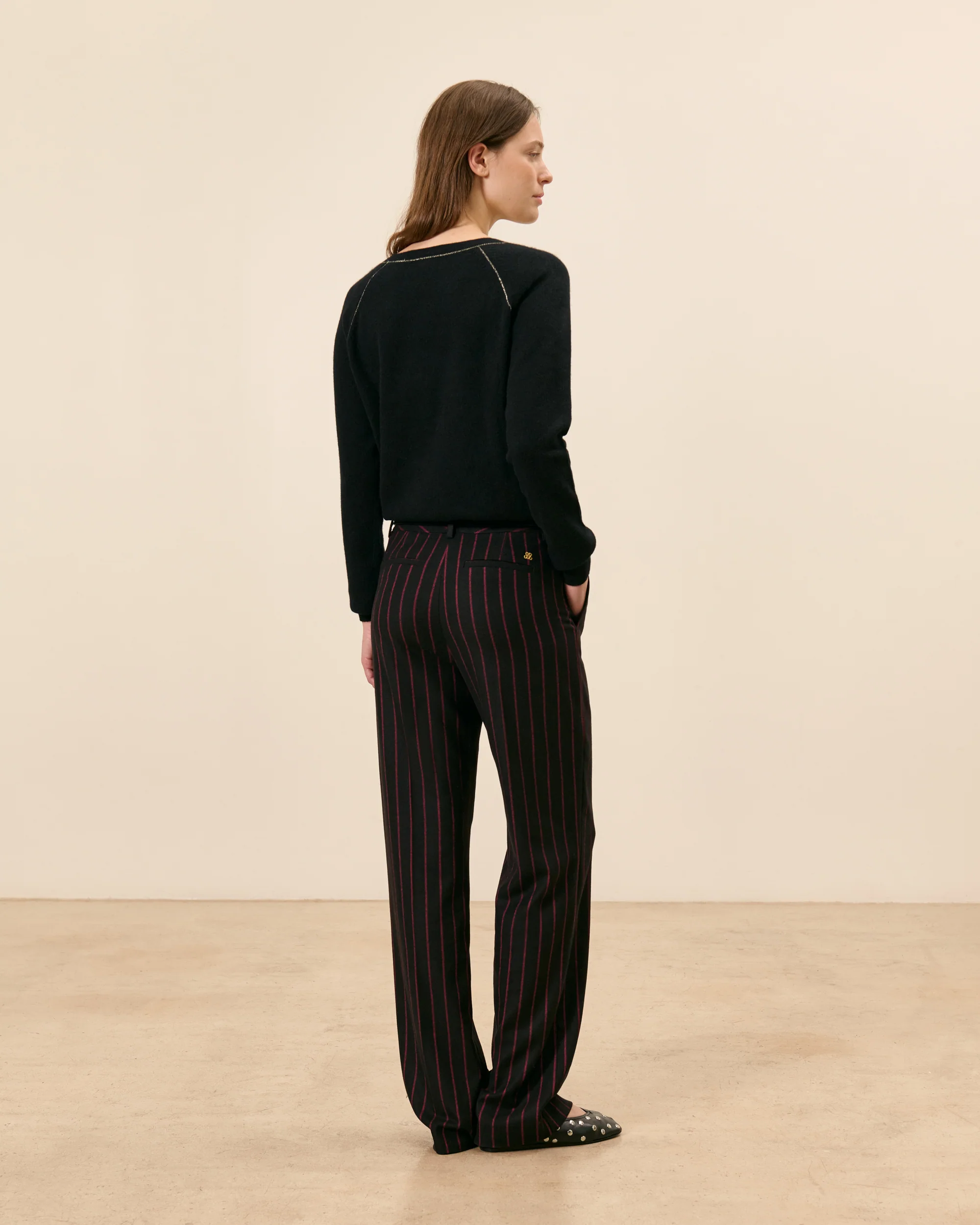 Pantalon Sevigné - Rouge - Image 3
