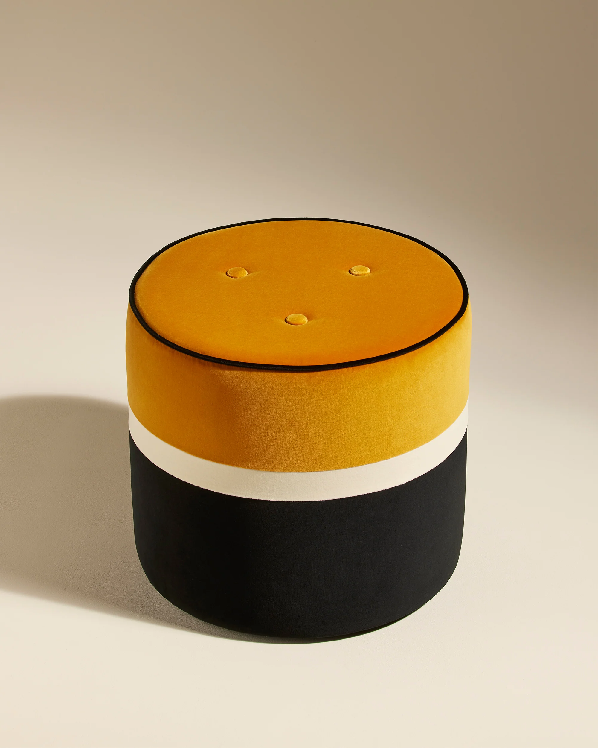 Pouf Léo - Ocre - Image 3