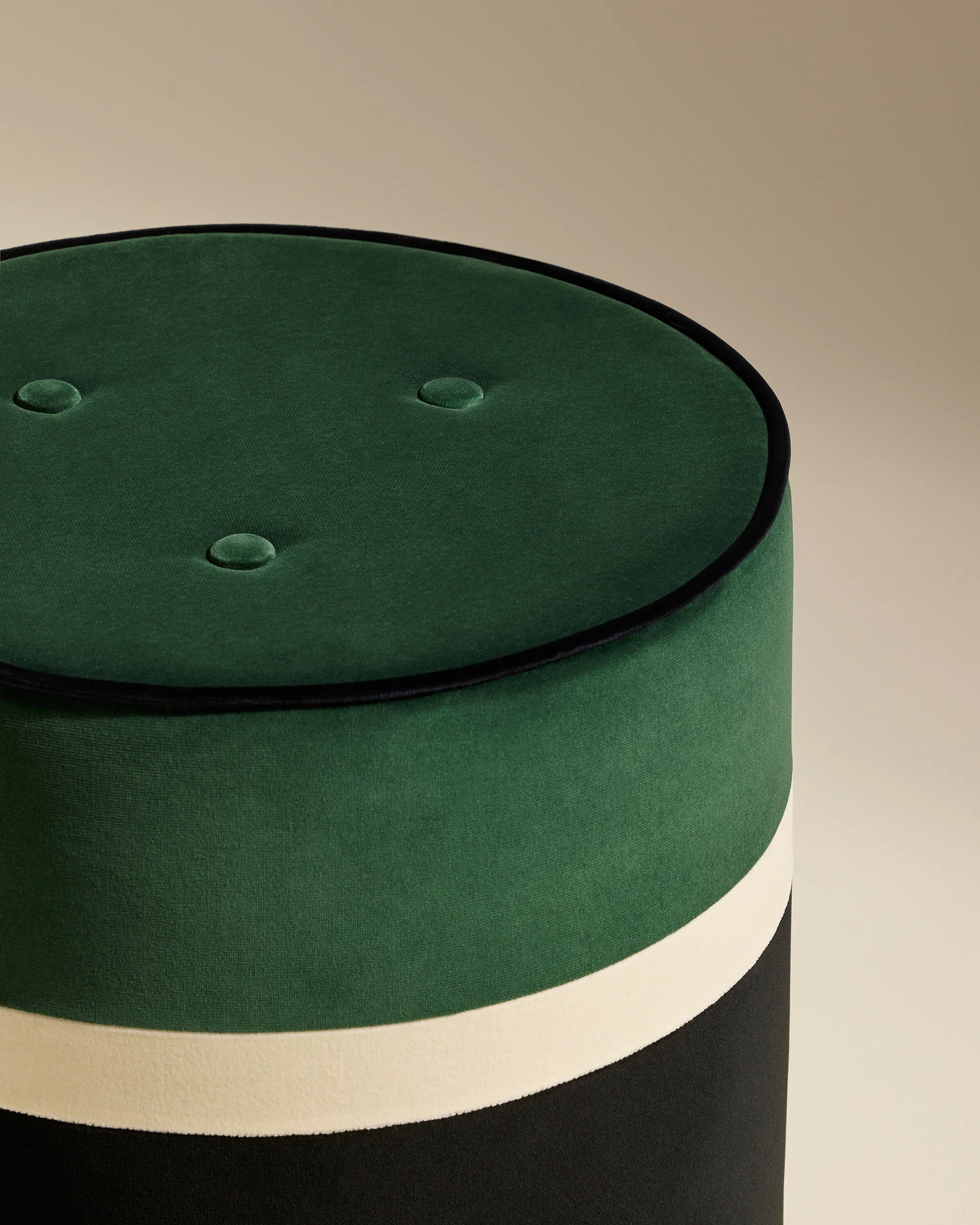 Pouf Léo - Vert - Image 3