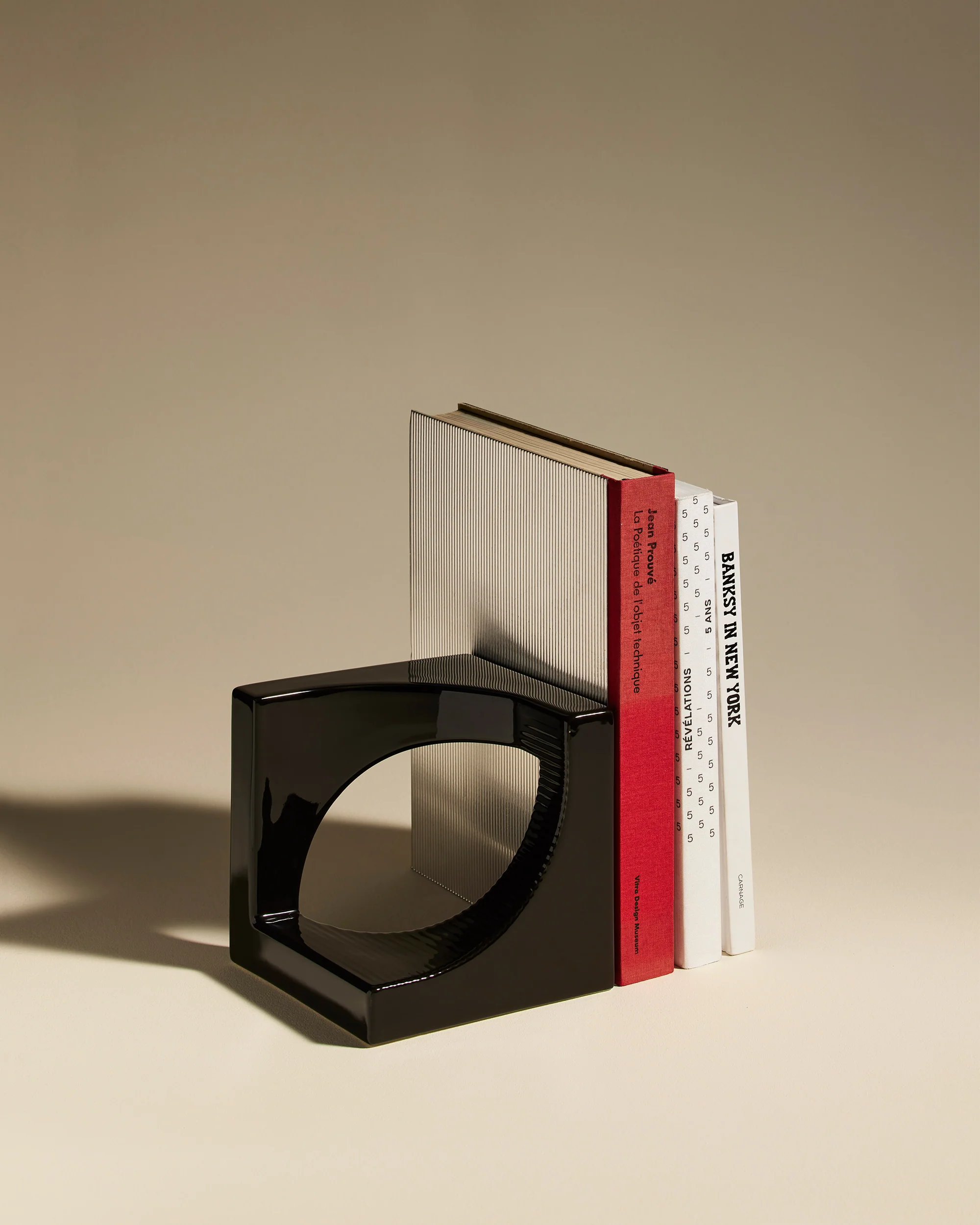 Serre-livre union - Noir - Image 4