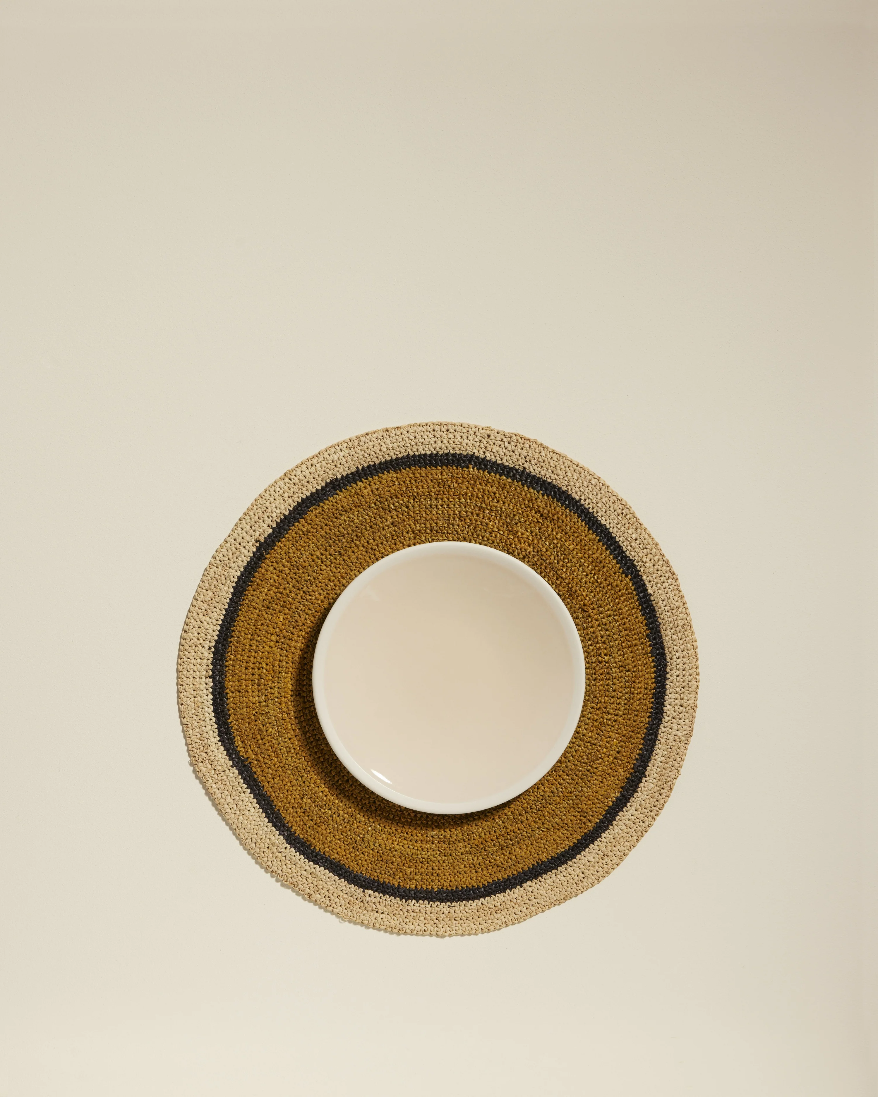 Set de table Globe - Safran / Naturel - Image 3