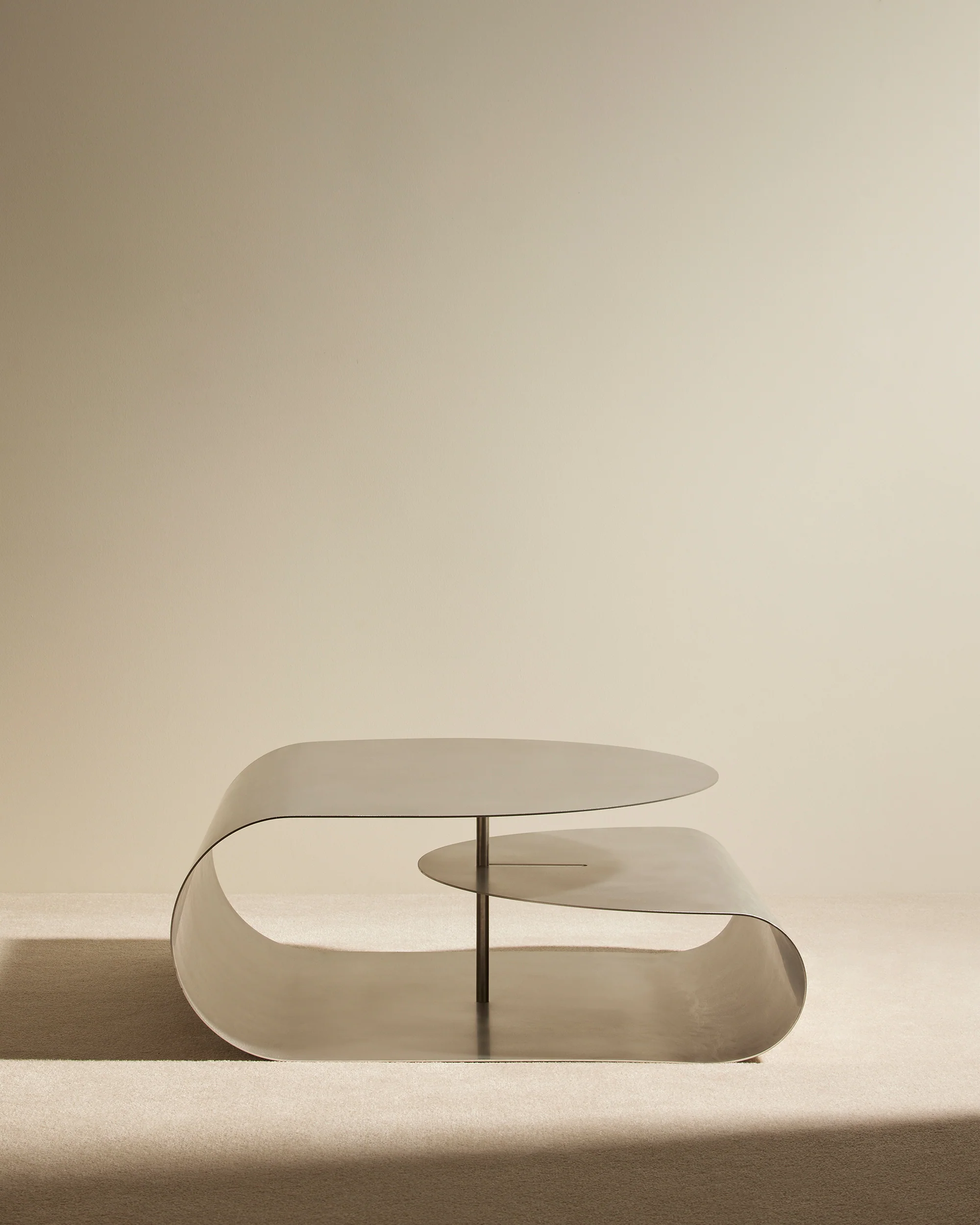 Table basse Gégé - Inox brossé - Image 4
