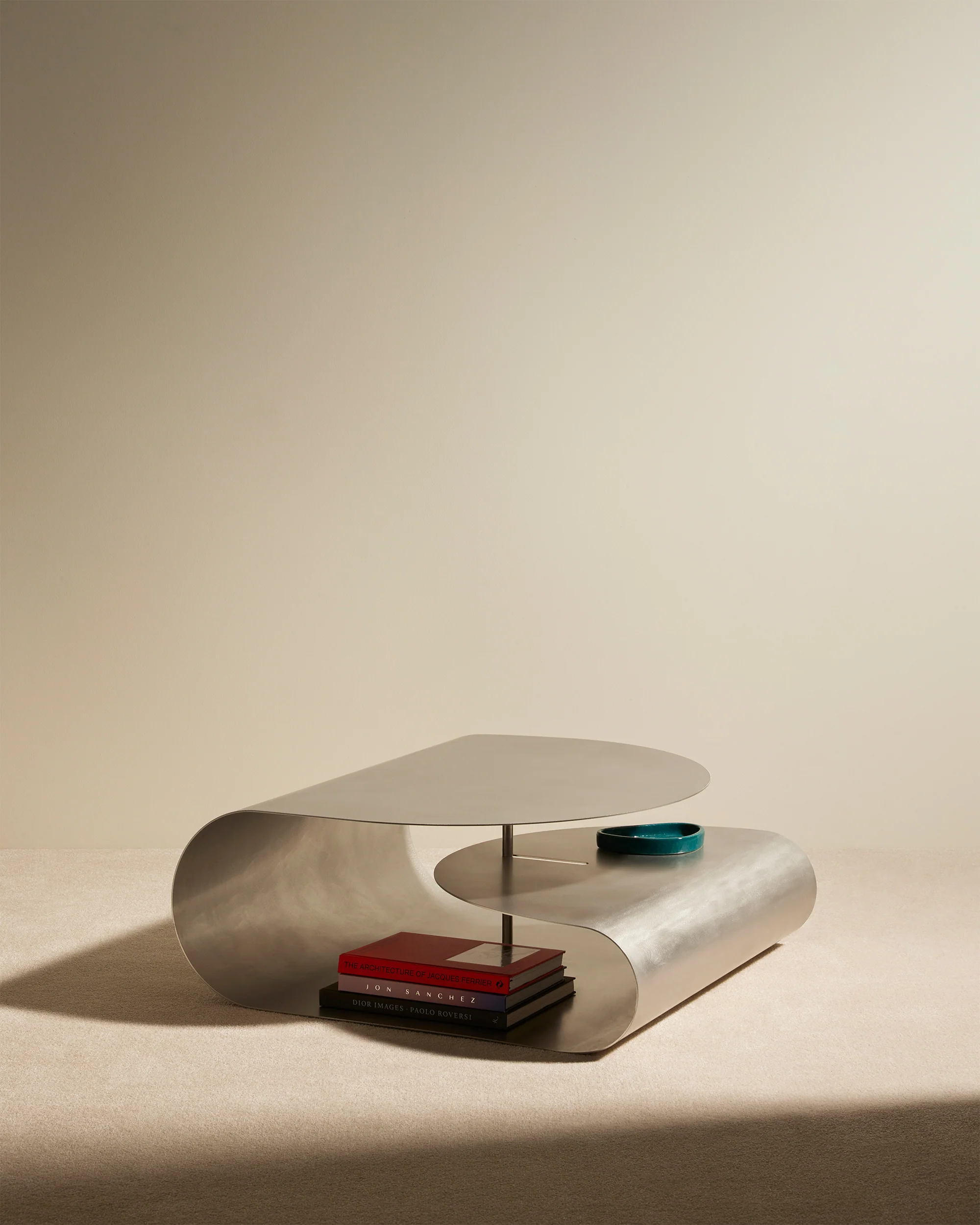 Table basse Gégé - Inox brossé - Image 5