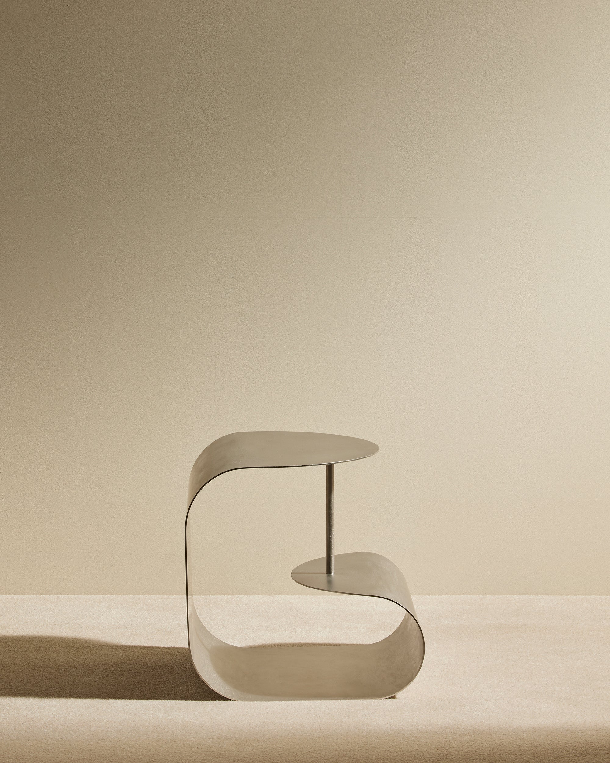 Table d'appoint Gégé - Inox brossé - Image 4