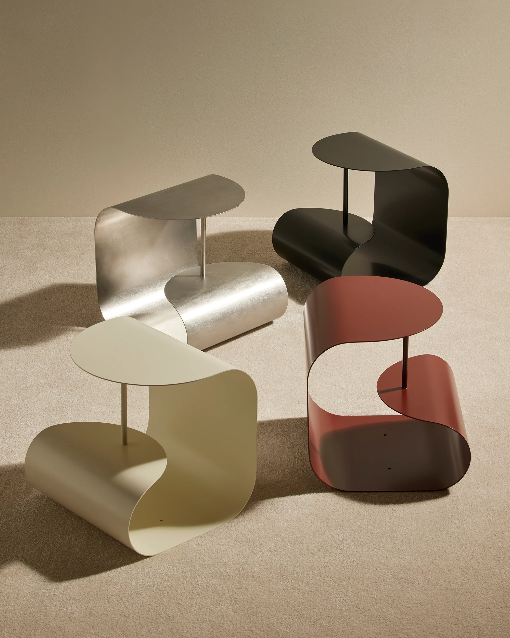 Table d'appoint Gégé - Inox brossé - Image 5