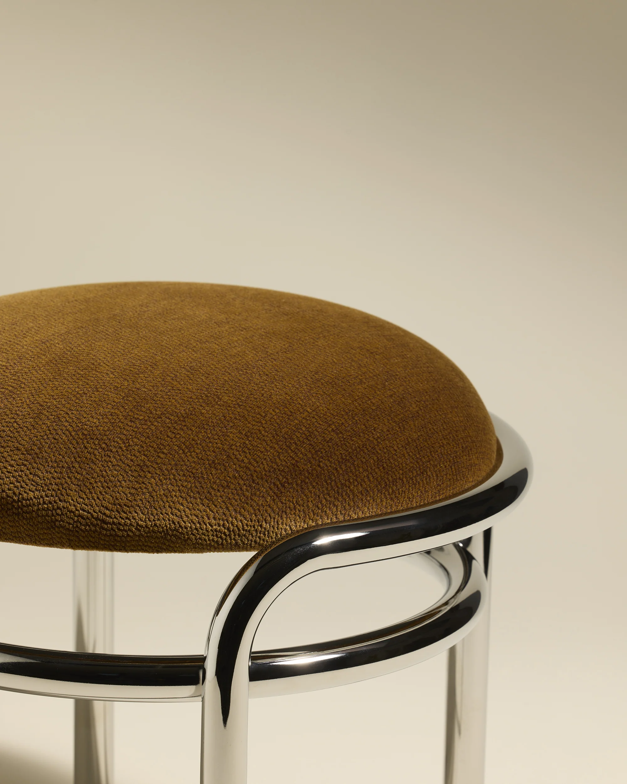 Tabouret Moon - Chrome - Image 3