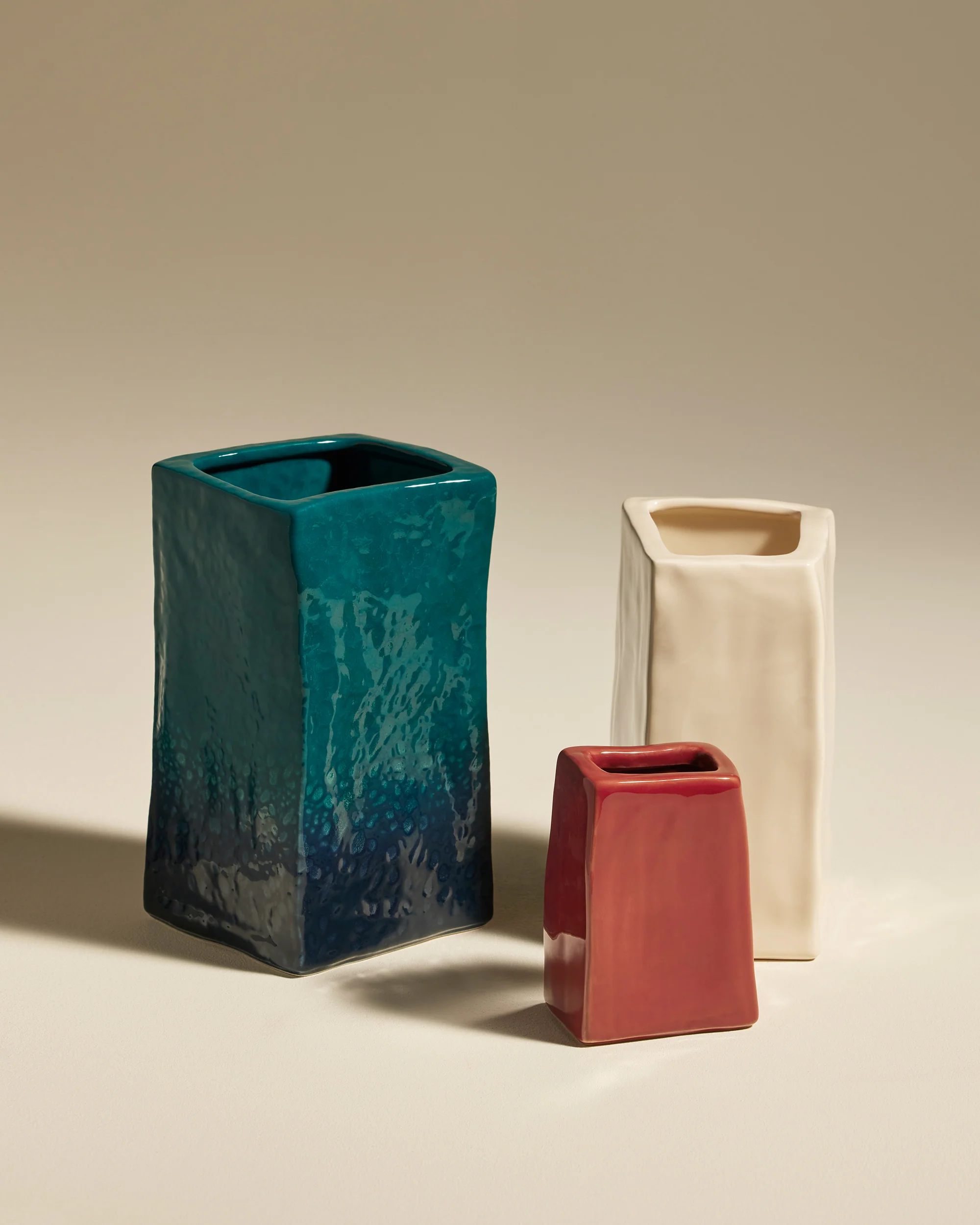 Vase décoratif Nomad - Bleu Sarah - Image 4