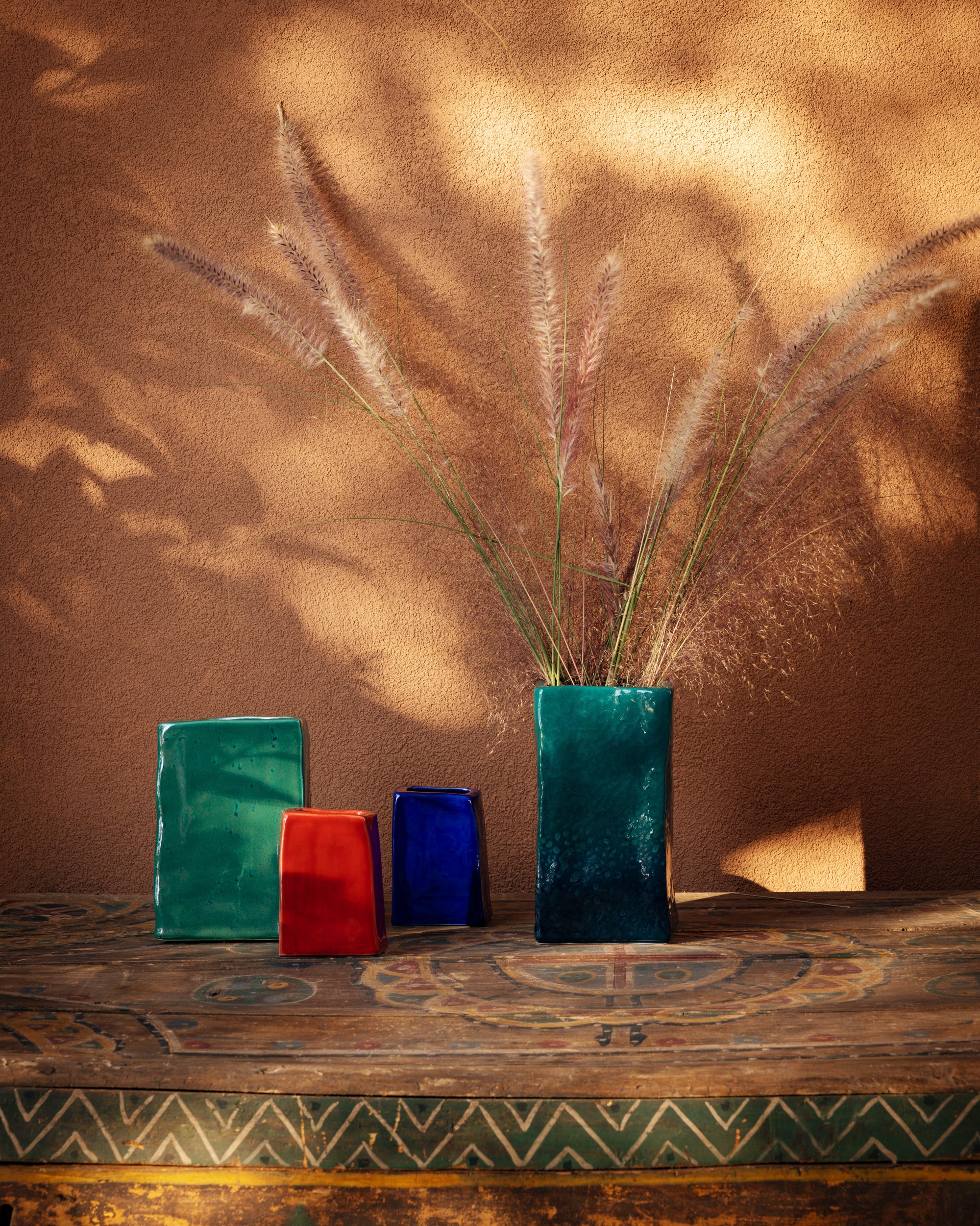 Vase décoratif Nomad - Bleu Sarah - Image 5