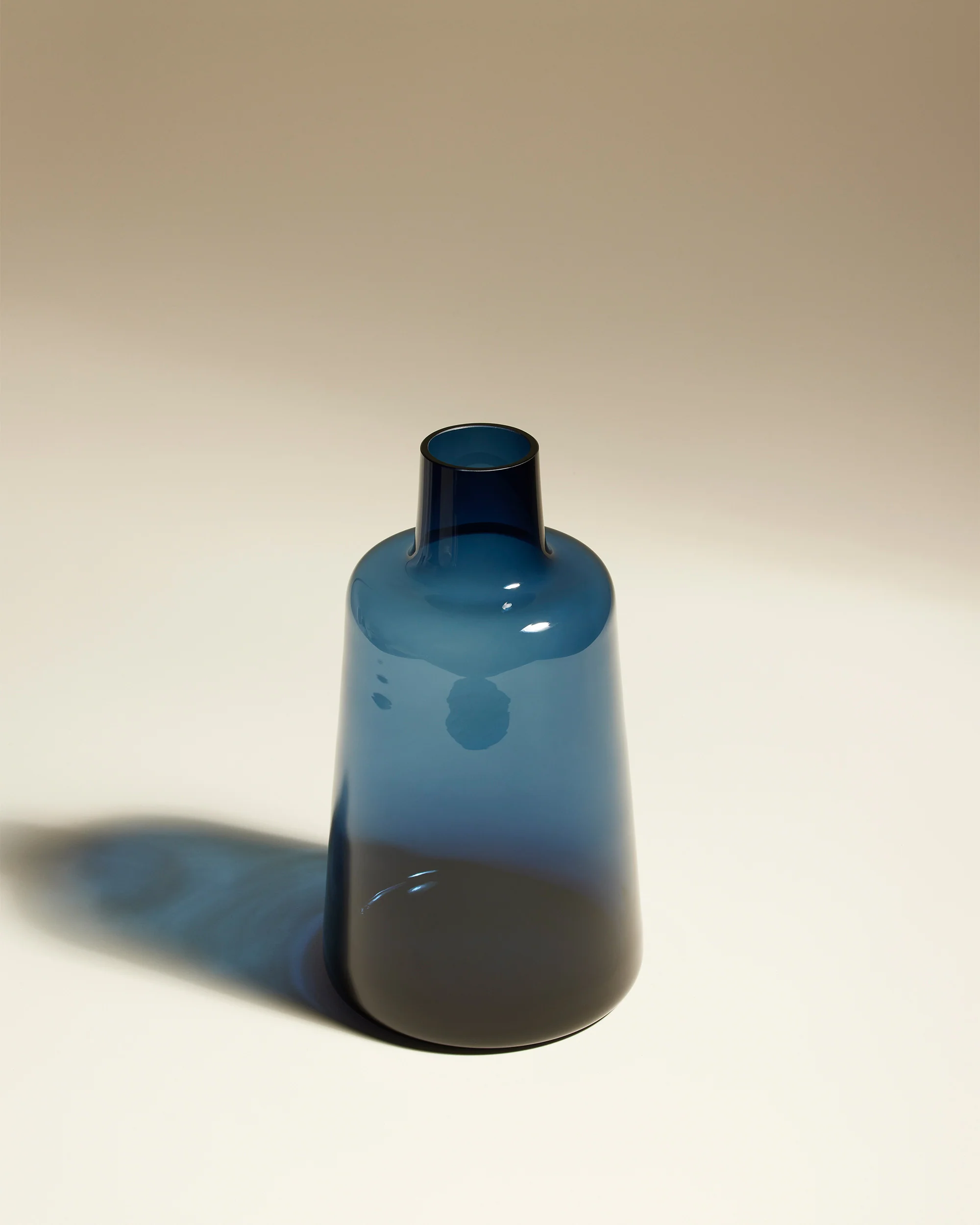 Vase Verre Pure - Bleu Broadway - Image 4