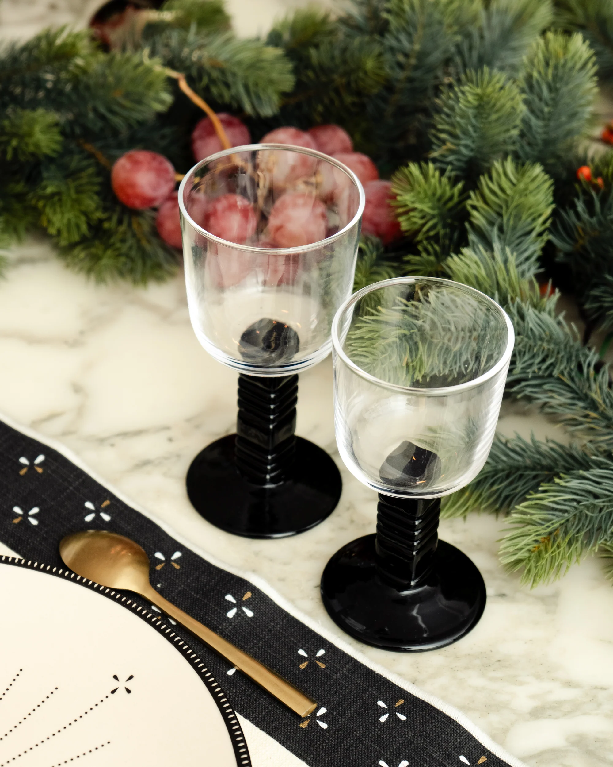 Verre à eau Pause - Noir - Image 2