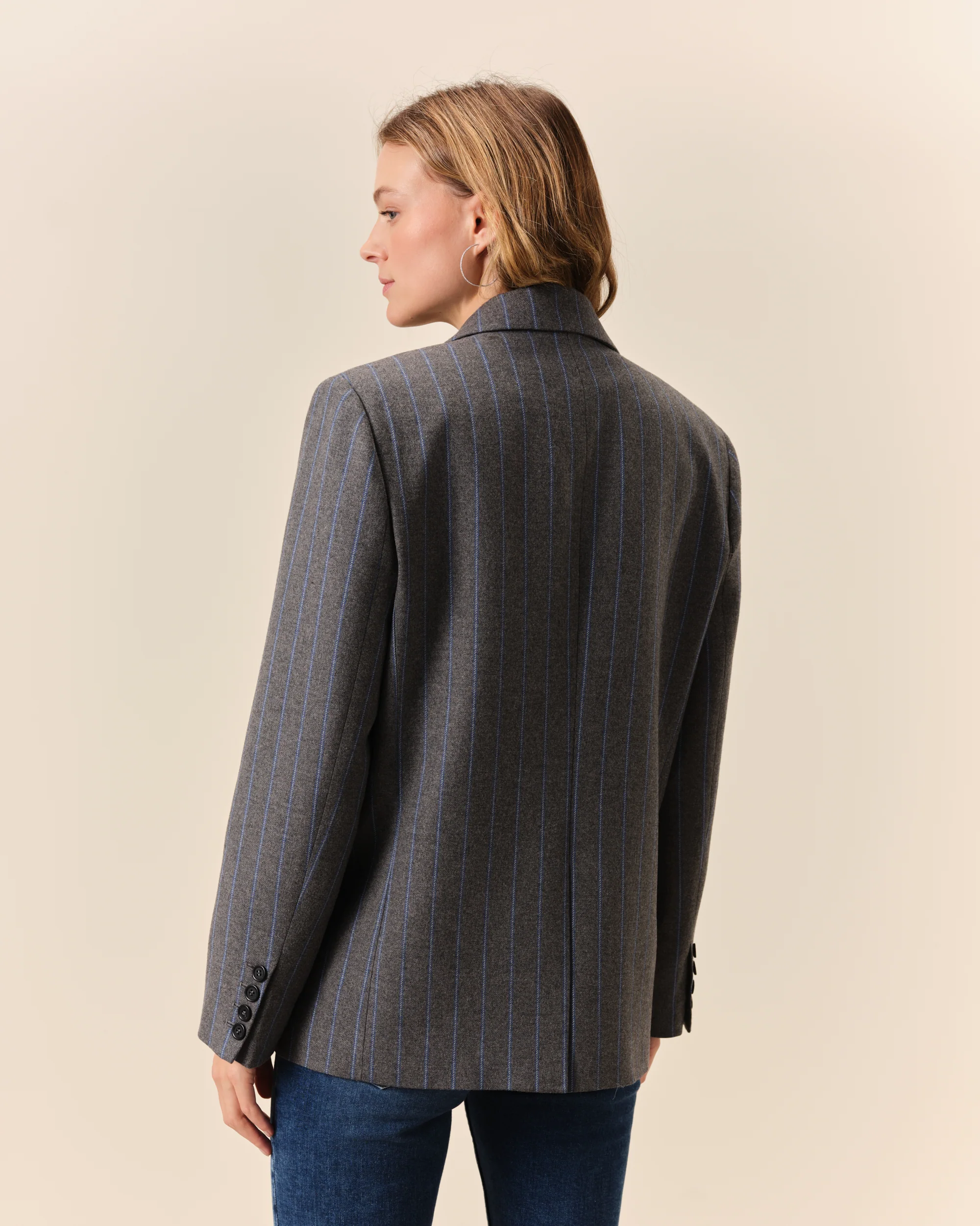 Veste Alesia - Grise - Image 5