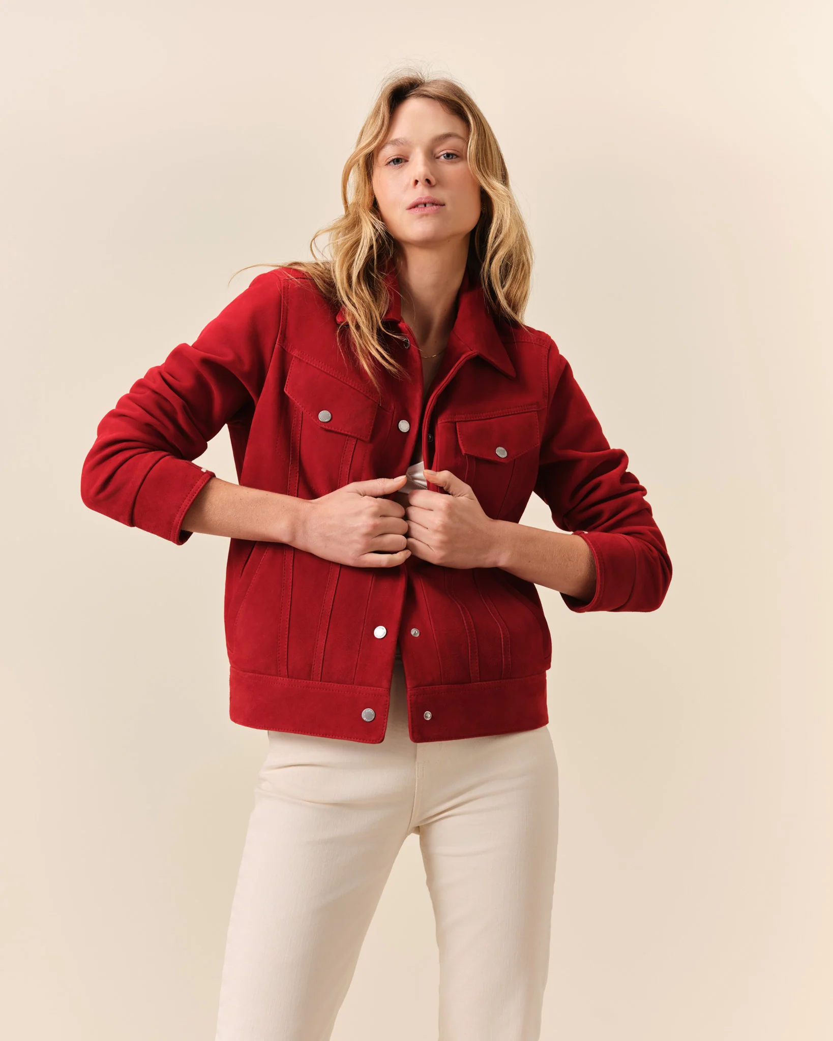 Blouson Mahaut - Rouge